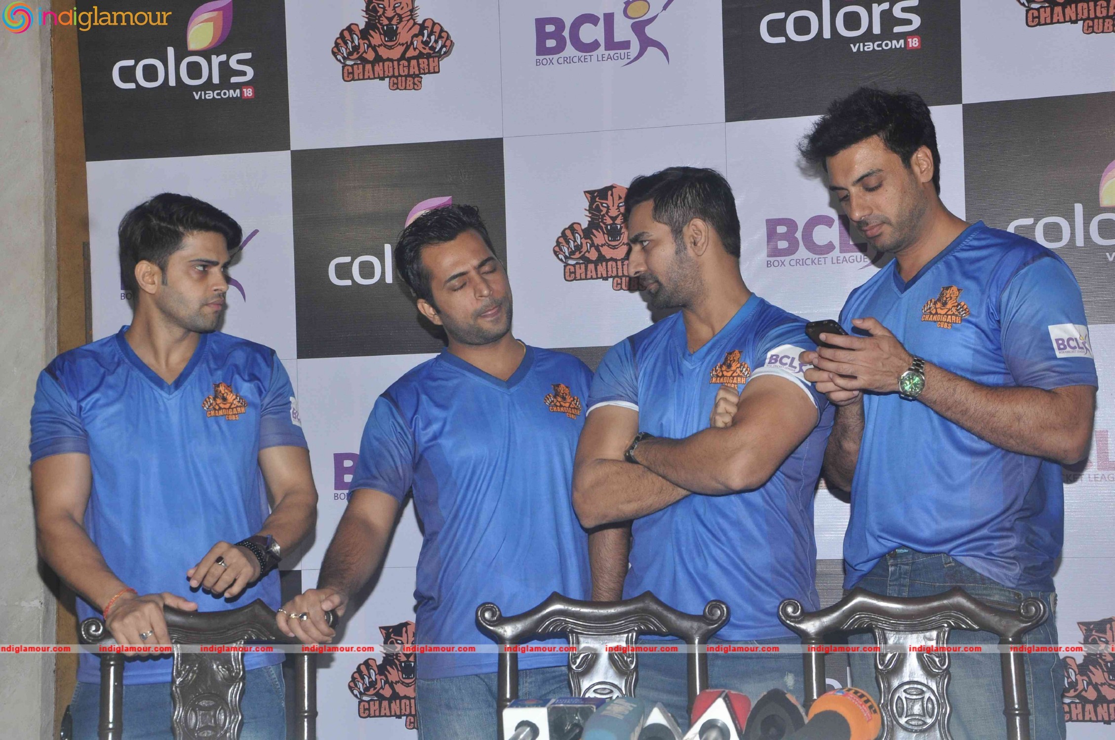 Media Interaction of BCL Cricket Team Chandigarh Cubs Event hd photo
