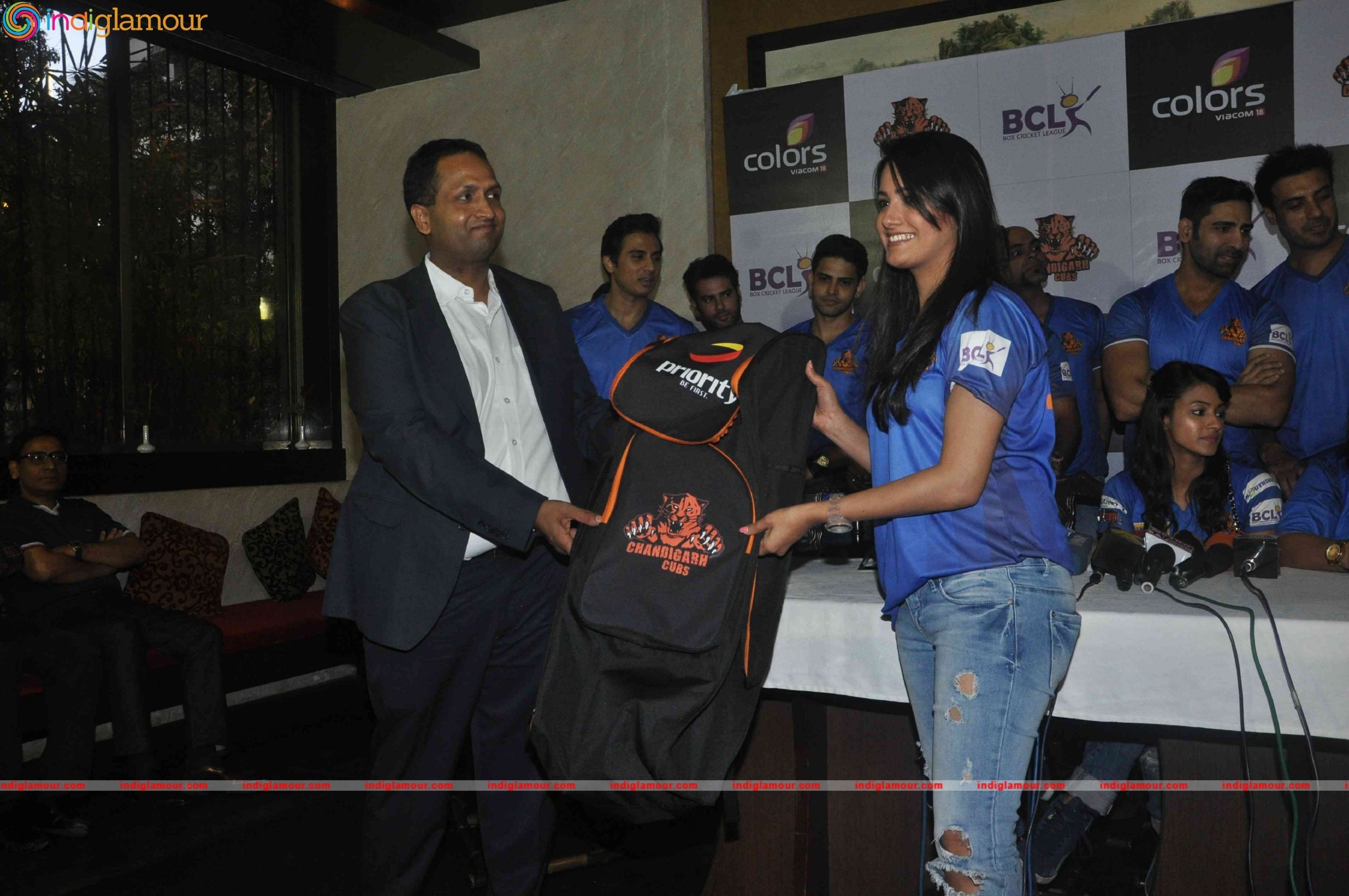 Media Interaction of BCL Cricket Team Chandigarh Cubs Event hd photo