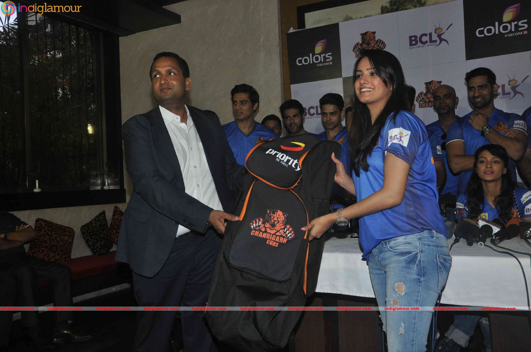 Media Interaction of BCL Cricket Team Chandigarh Cubs Event hd photo