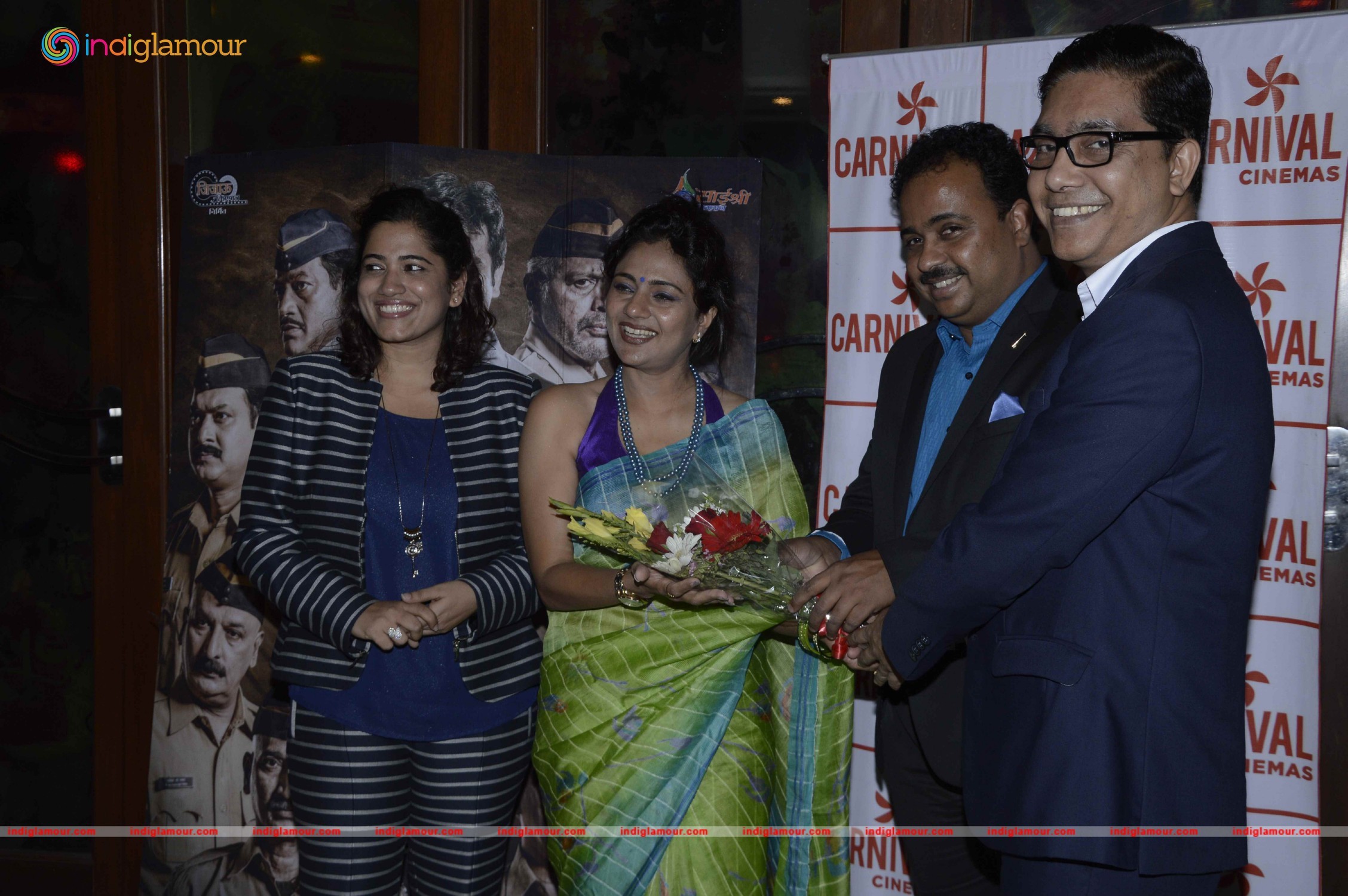 Premier Show of Marathi Film Police Line Event hd photo