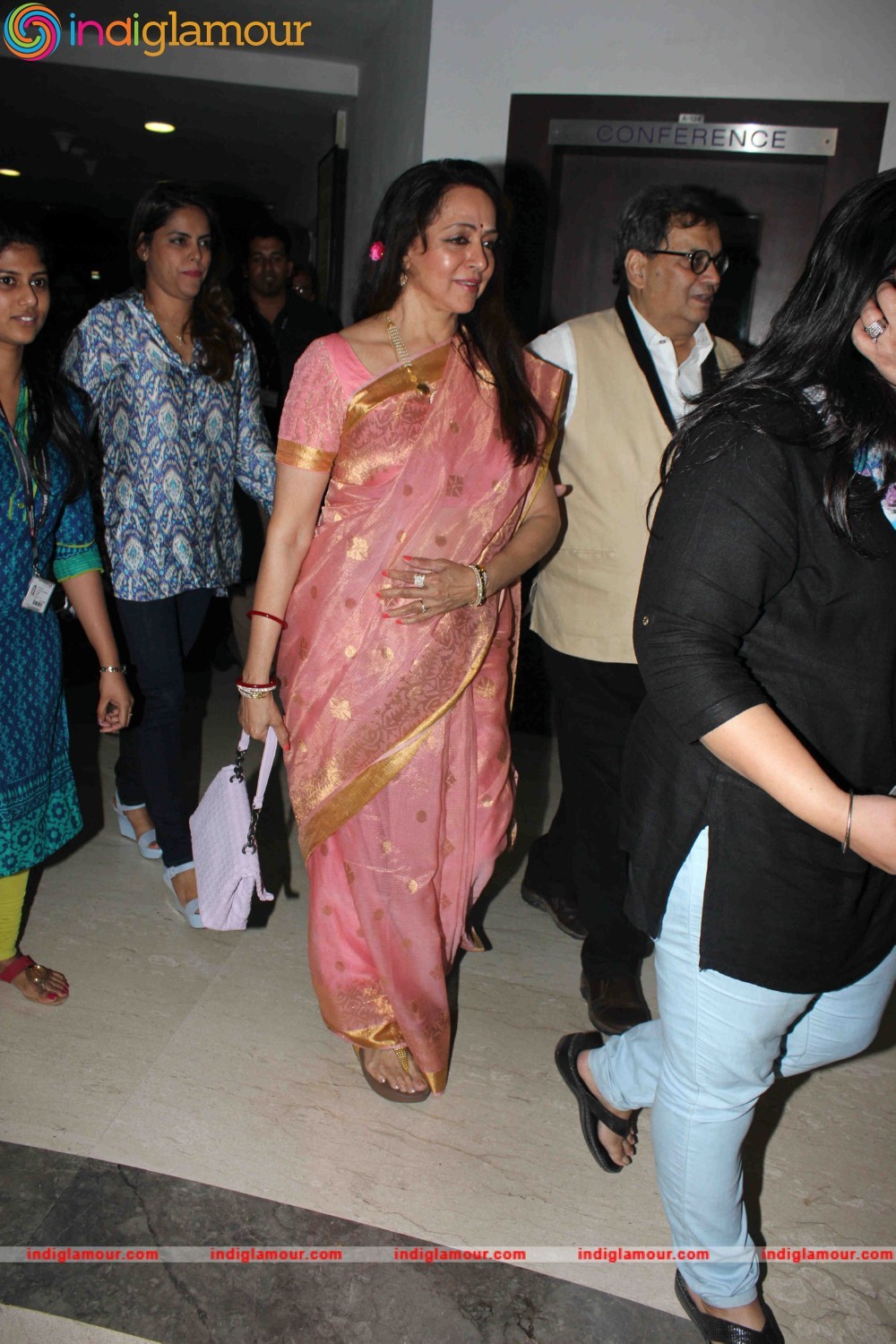 Inauguration of 3rd Season of 5th Veda by Hema Malini Event hd photo