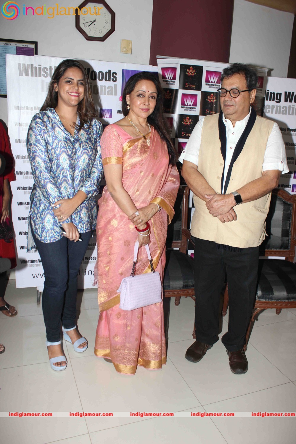 Inauguration of 3rd Season of 5th Veda by Hema Malini Event hd photo