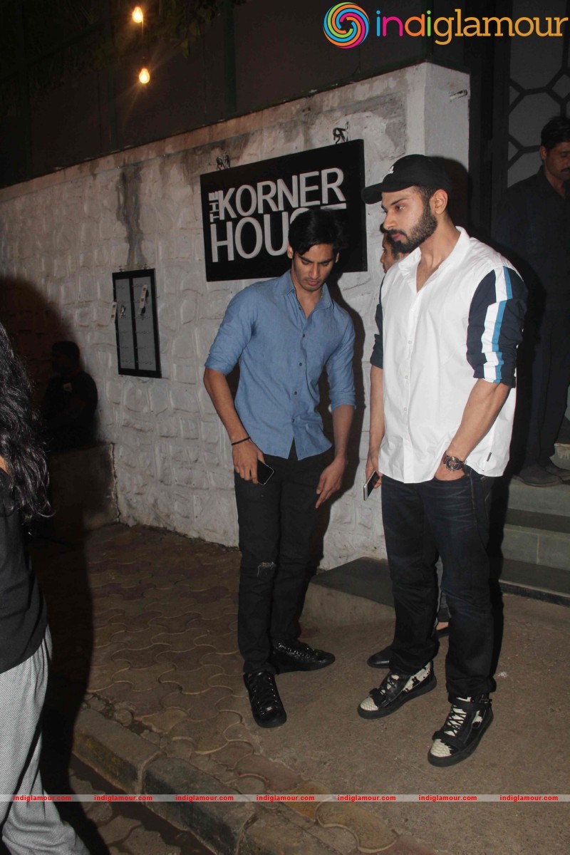 Celebrities Snaped at Restro Bar The korner House bandra Event hd photo