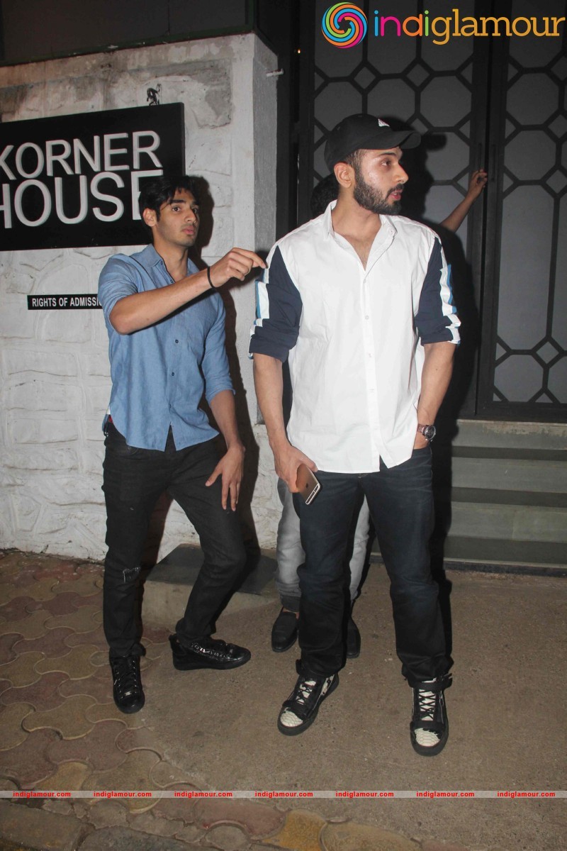 Celebrities Snaped at Restro Bar The korner House bandra Event hd photo