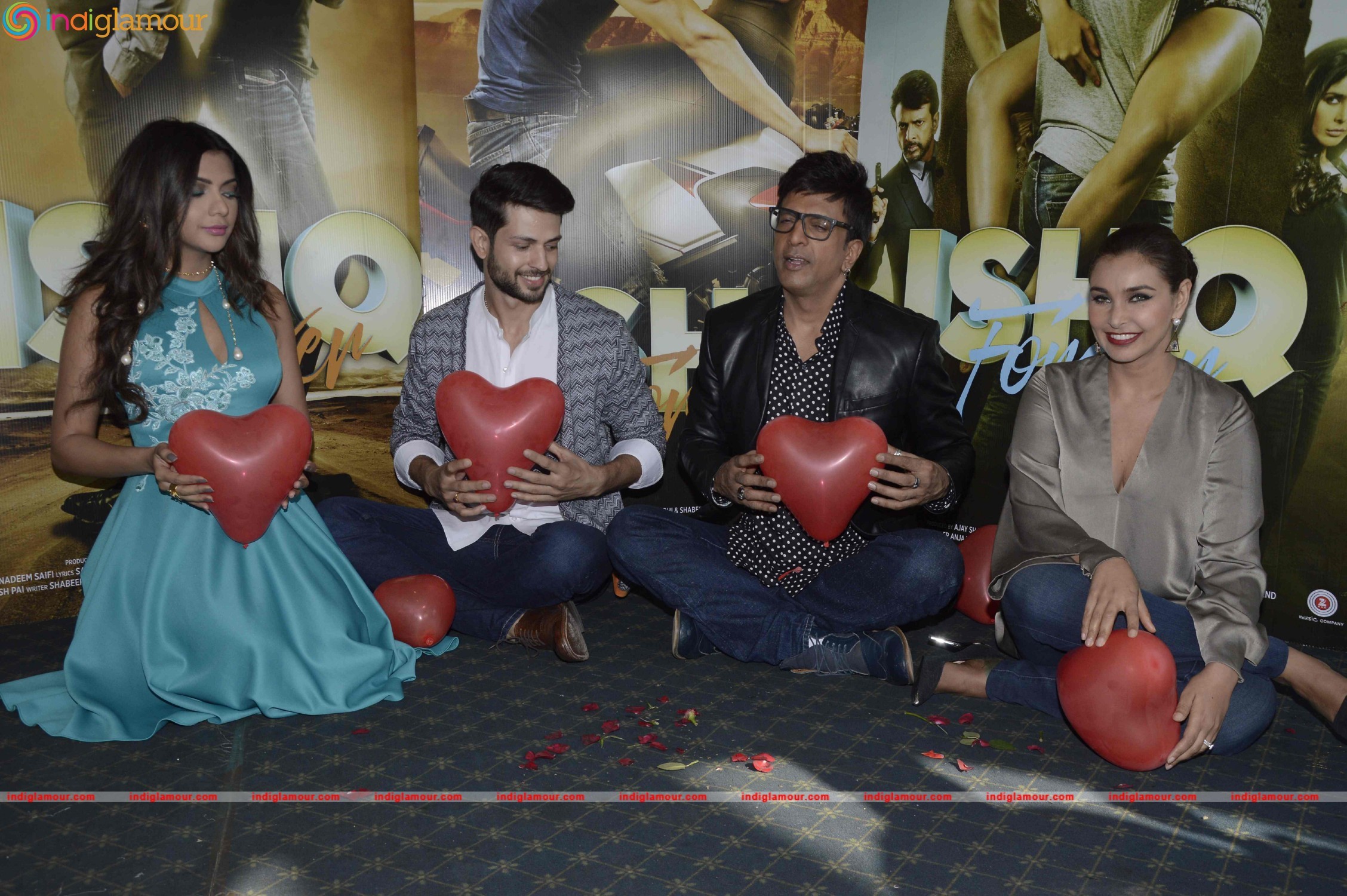 Media Interaction of Film Ishq Forever Event hd photo