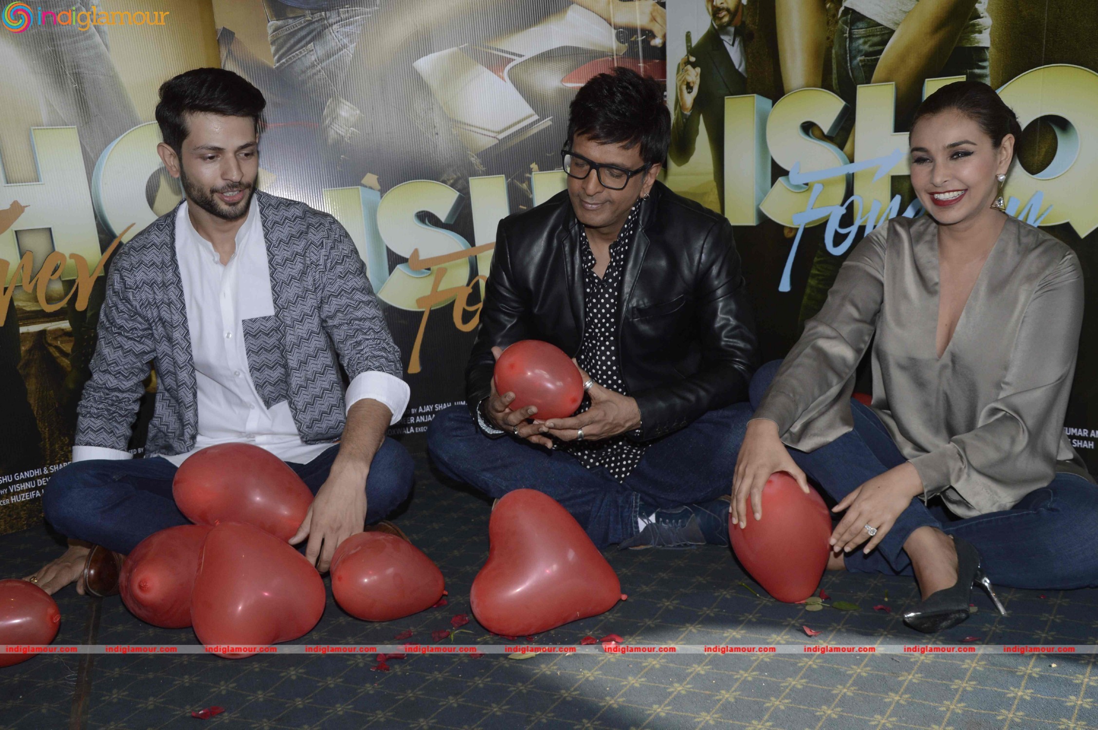 Media Interaction of Film Ishq Forever Event hd photo