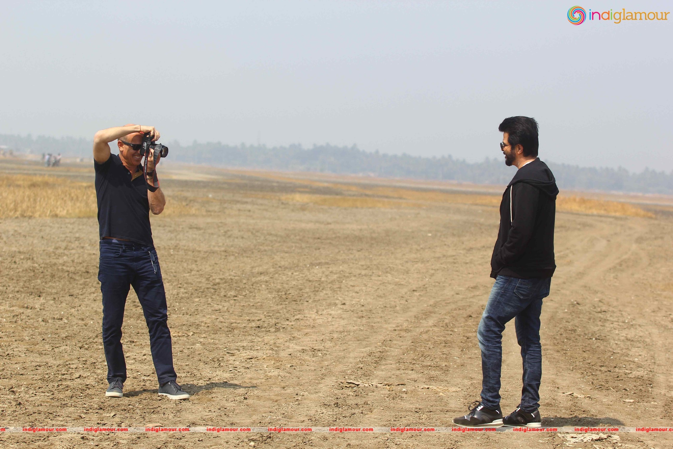 On Location Shoot of TV Serial 24 Season 2 Event hd photo