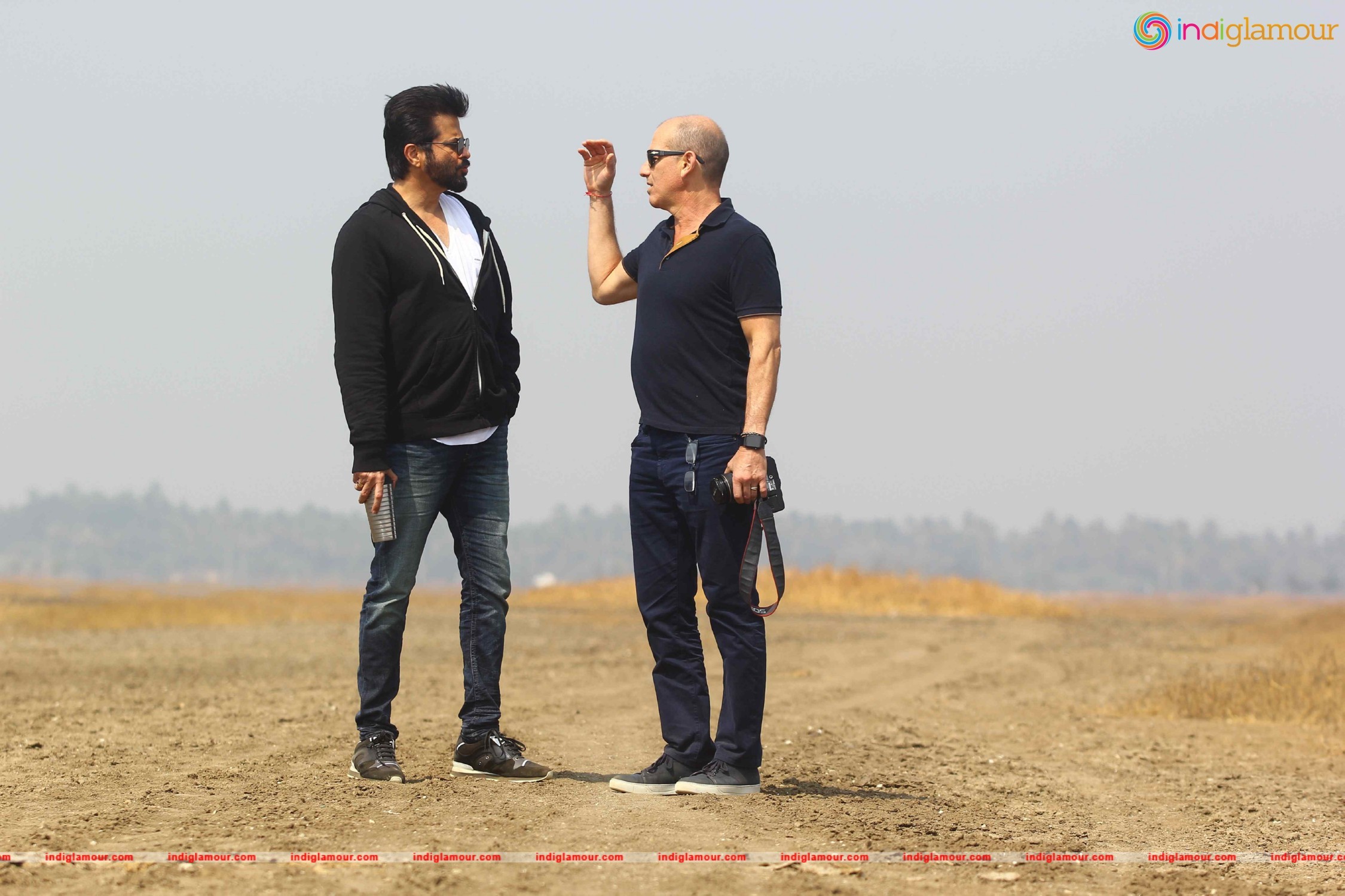 On Location Shoot of TV Serial 24 Season 2 Event hd photo