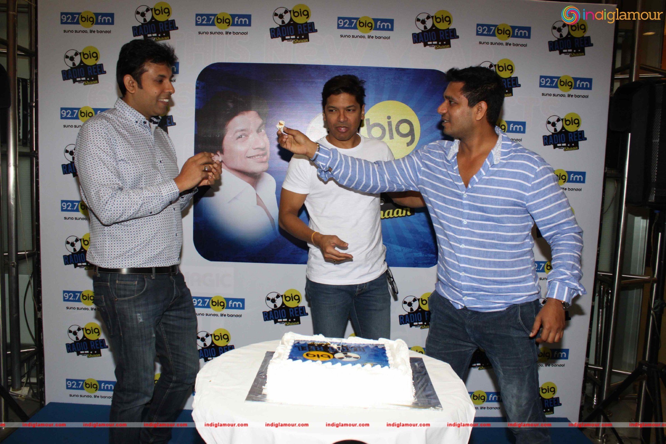 Launch of Shaan Show BIG Radio Reel on BIG FM Event hd photo