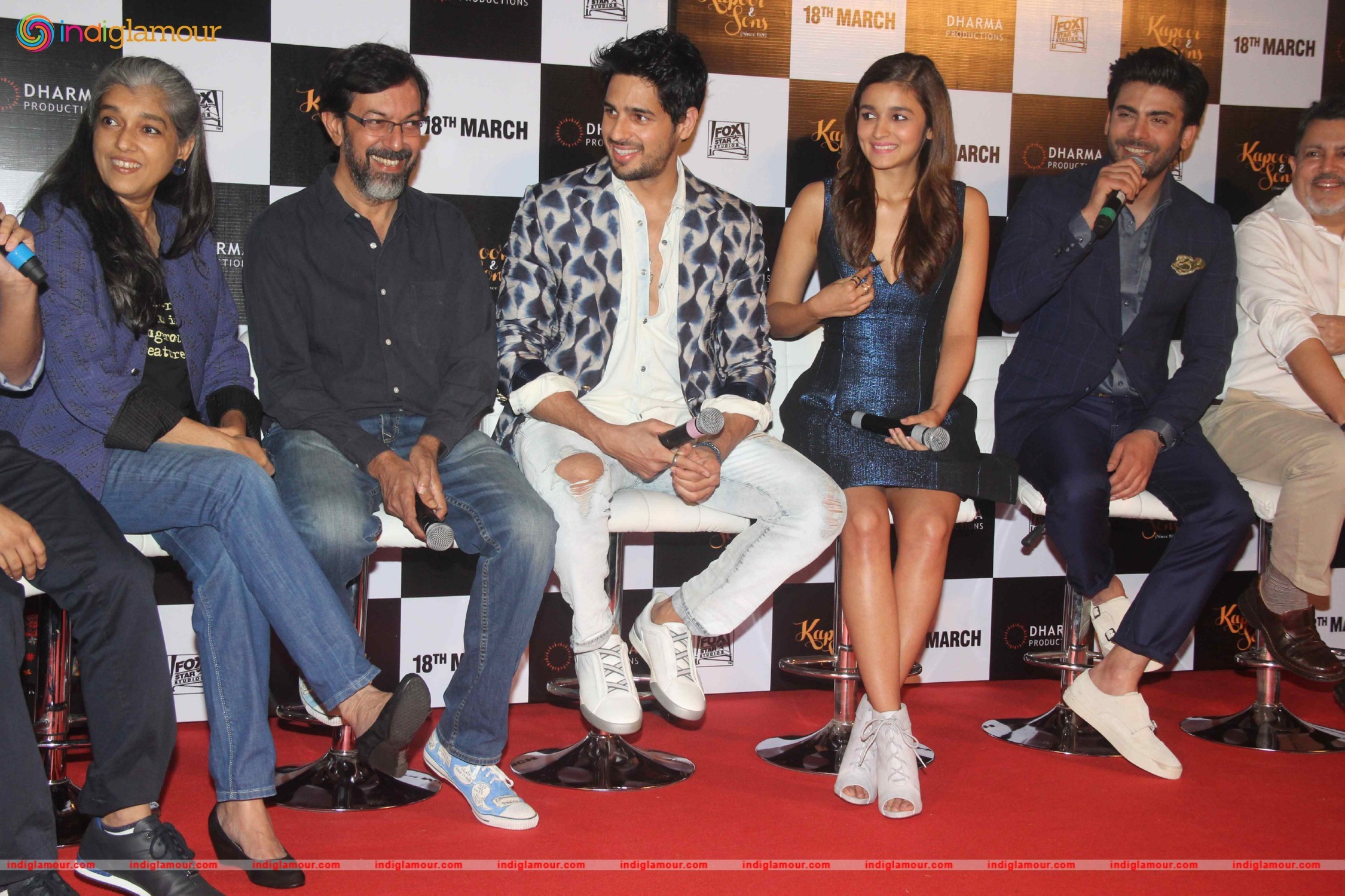 Trailer Launch of Film Kapoor and Sons Event hd photo