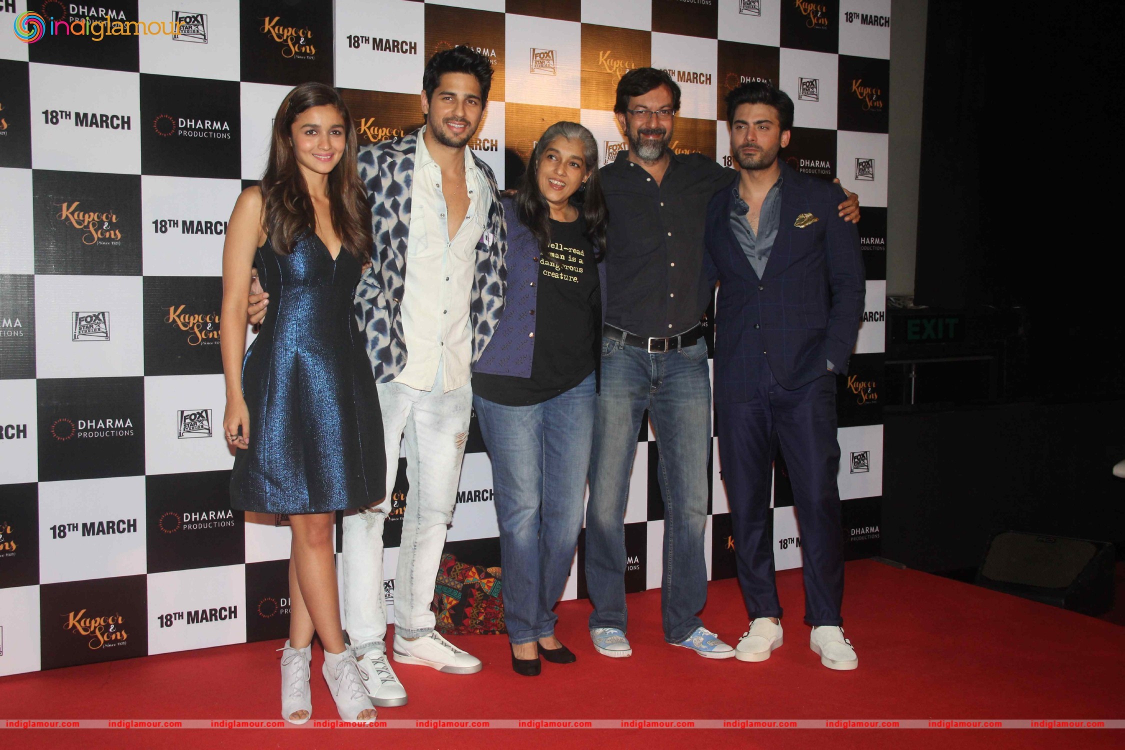 Trailer Launch of Film Kapoor and Sons Event hd photo