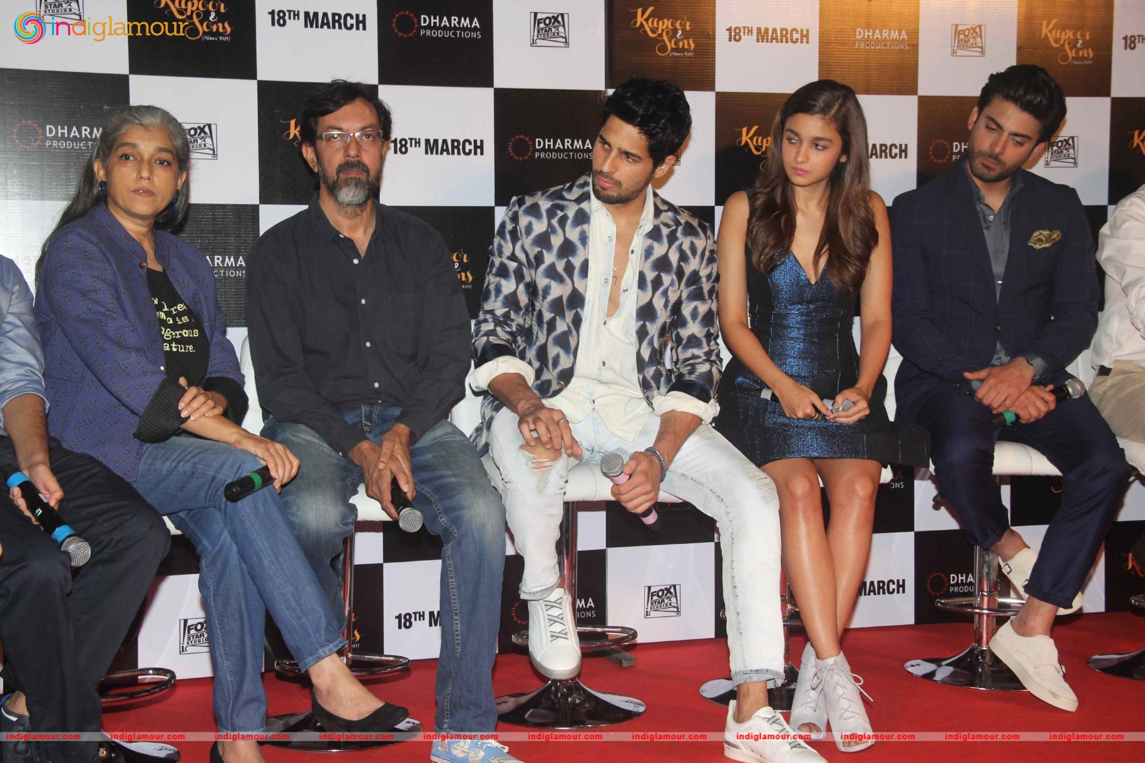 Trailer Launch of Film Kapoor and Sons Event hd photo