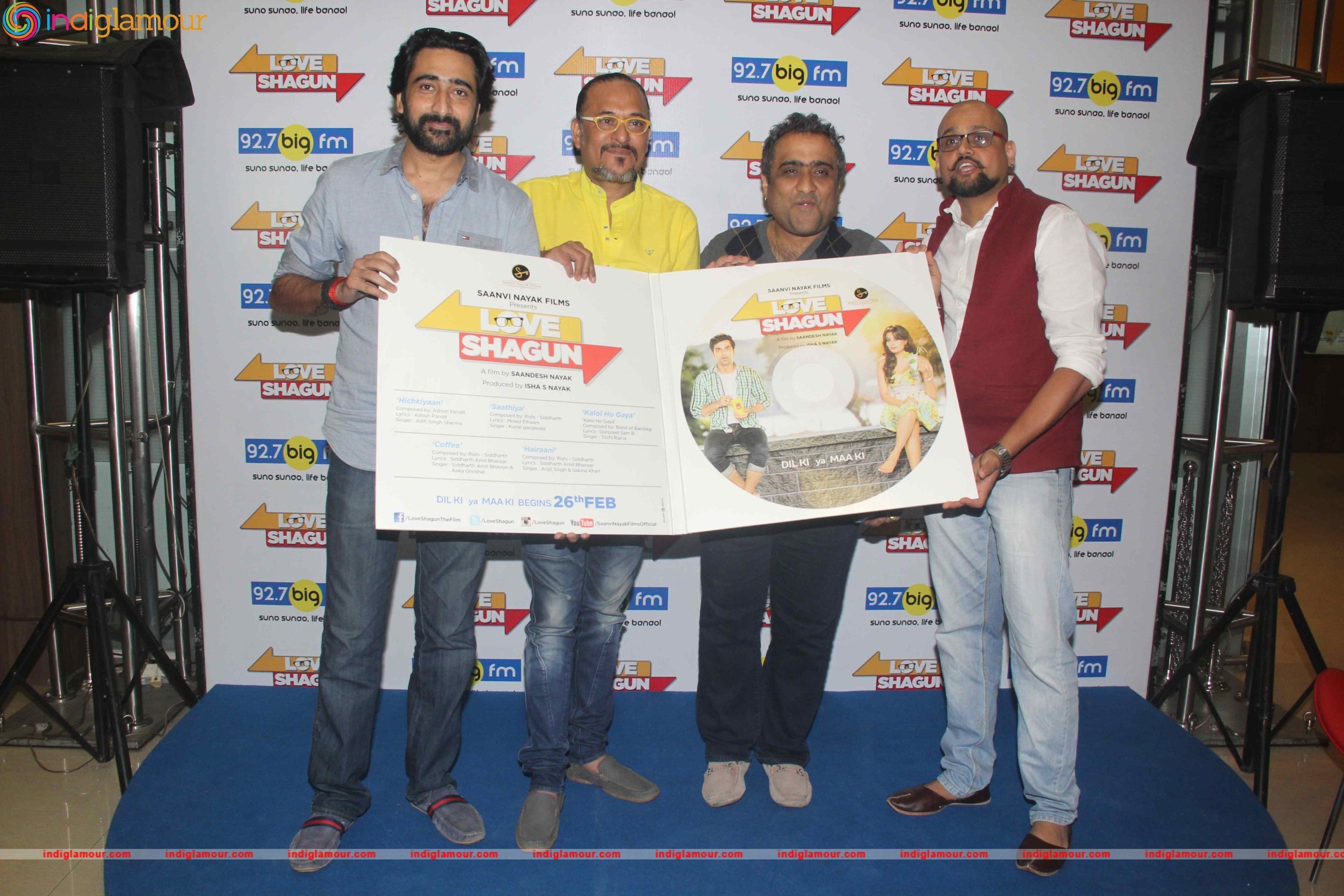 Music Launch of Movie Love Shagun Event hd photo