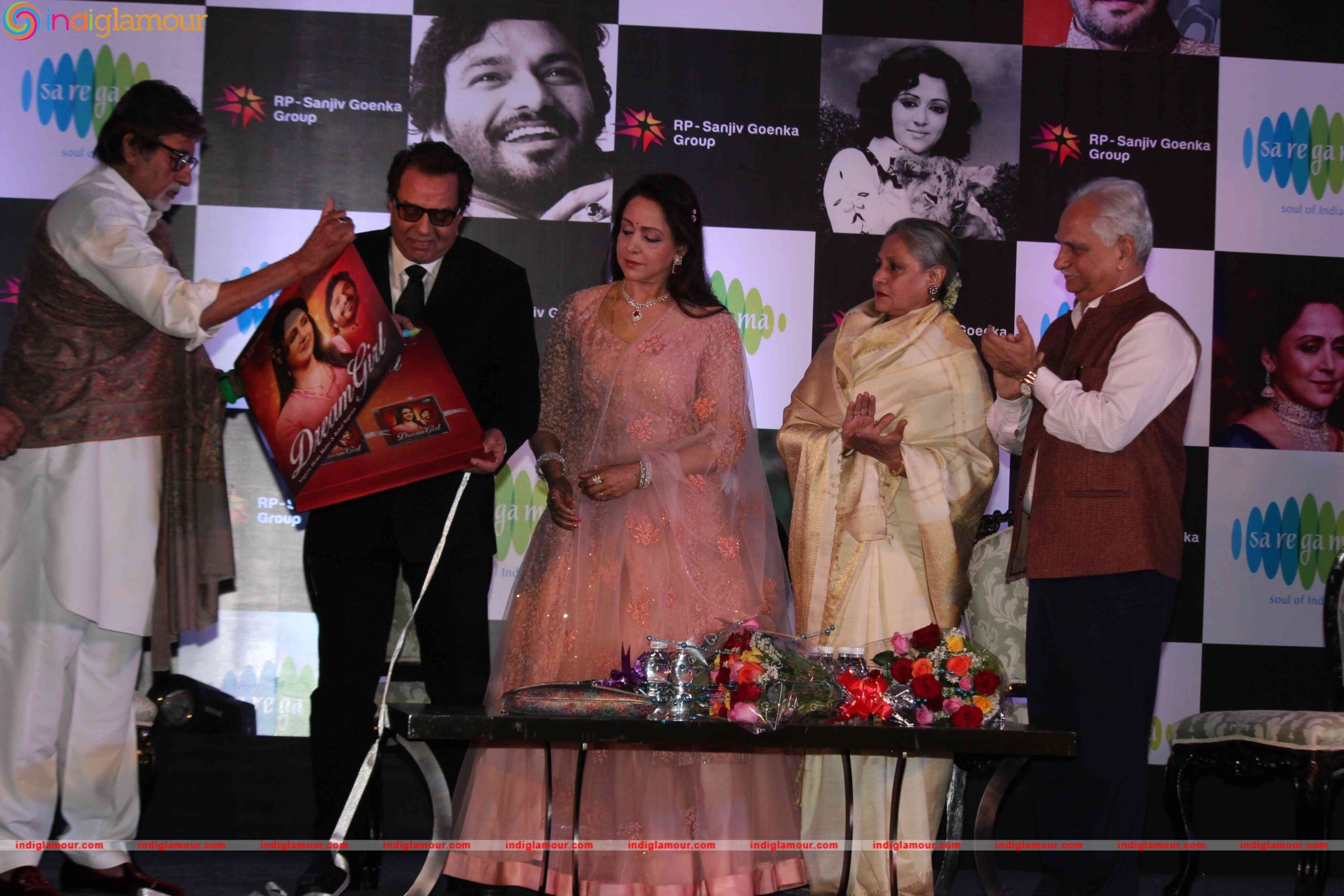 Hema Malini Launches Music Album Dream Girl Event hd photo