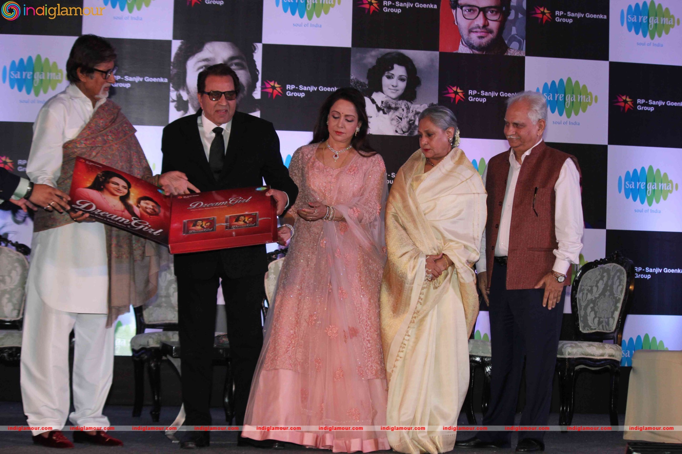 Hema Malini Launches Music Album Dream Girl Event hd photo