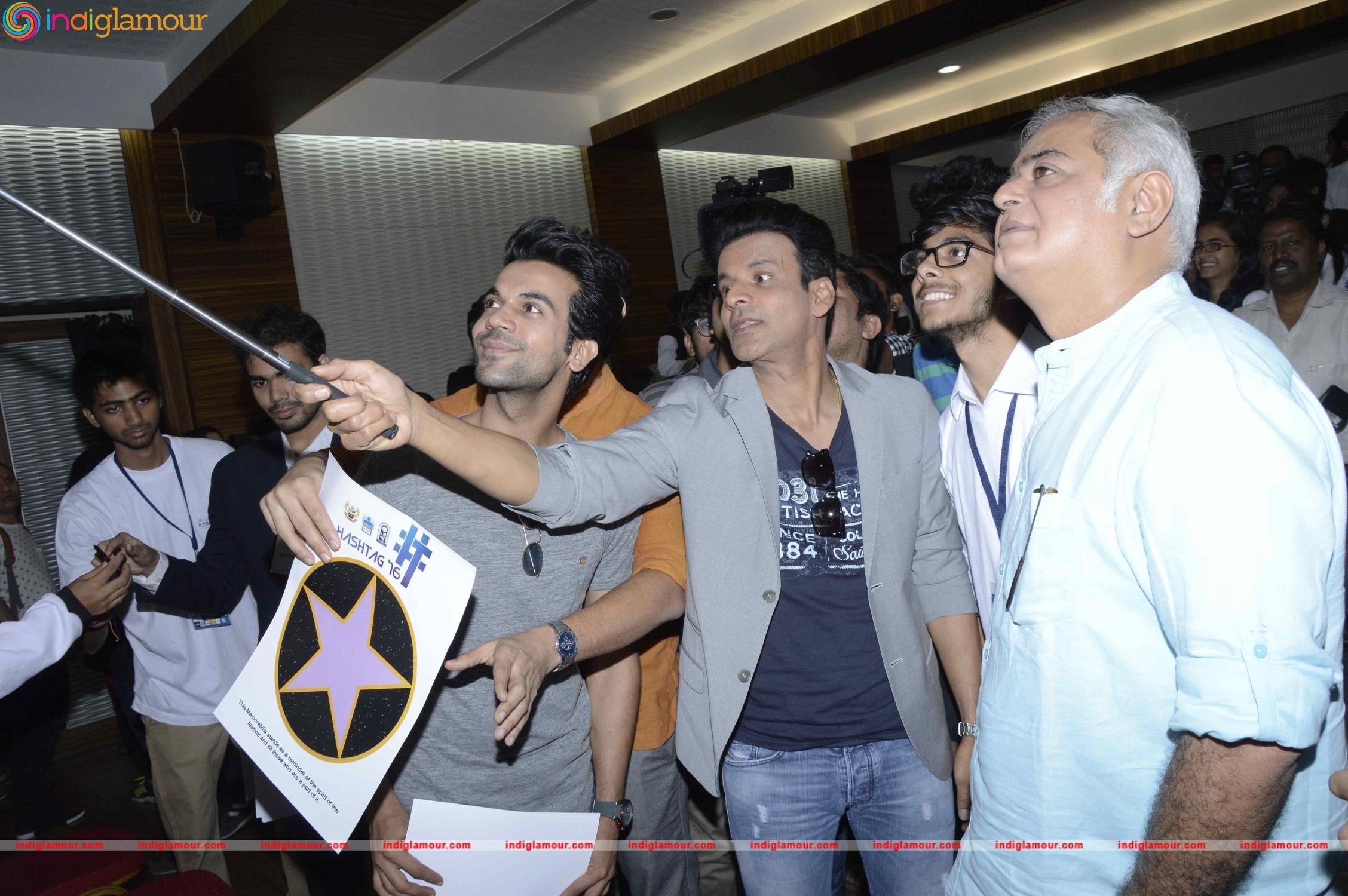 Promotion of Film Aligarh During Hashtag Media Festival Event hd photo