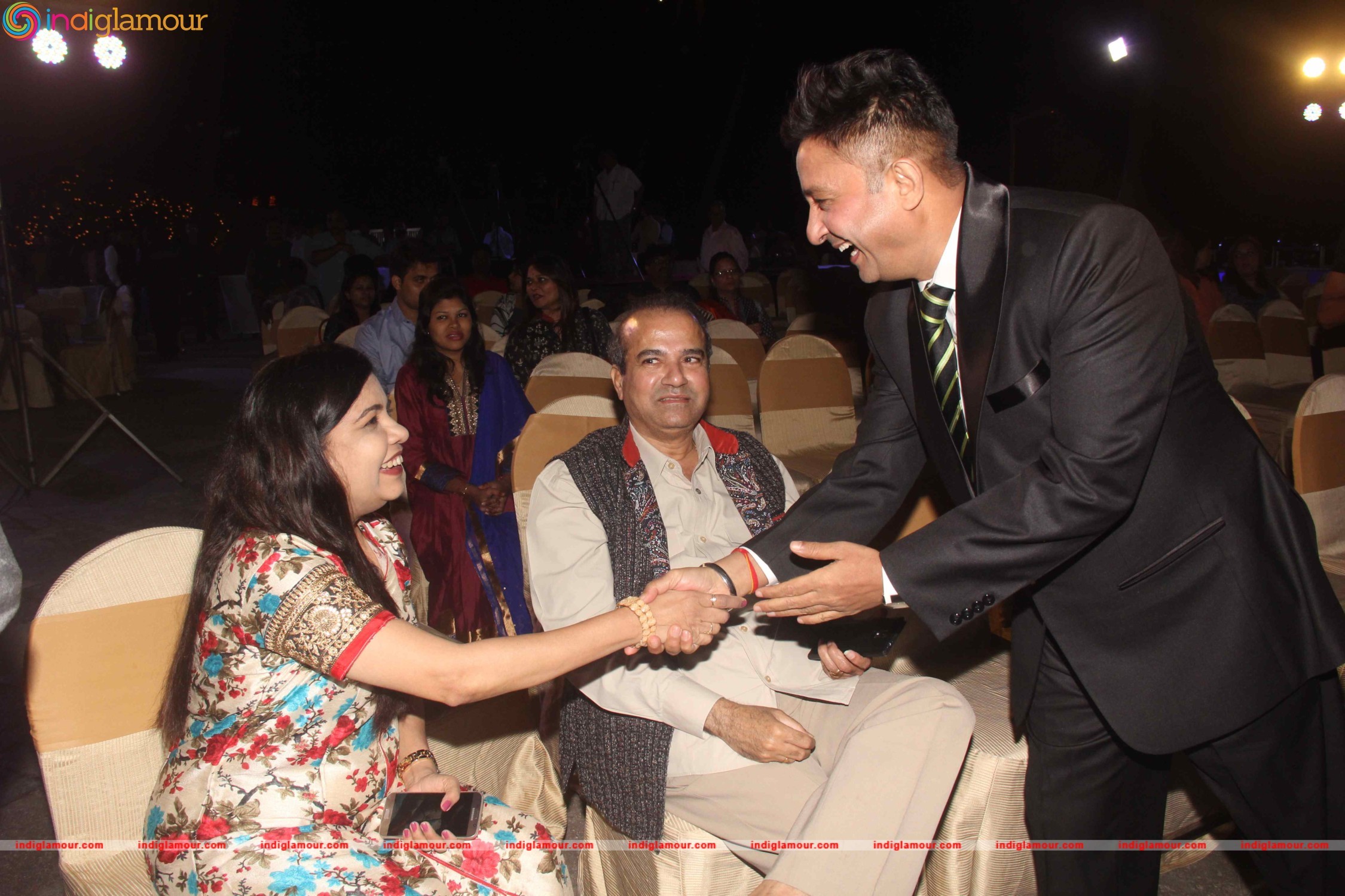 Sameer Anjan Got Genius World Records for Writing Maximum Number of Bollywood Songs Event hd photo