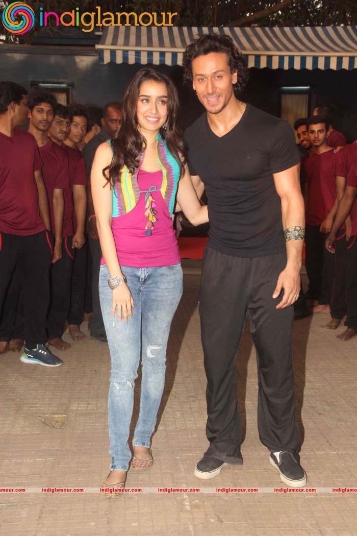 Media Interaction on Sets of Film Baaghi Event hd photo