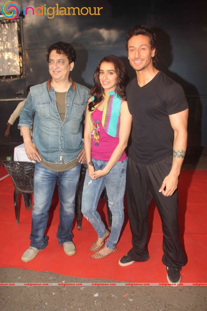 Media Interaction on Sets of Film Baaghi Event hd photo