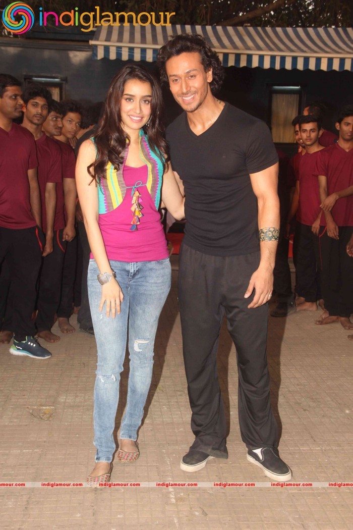 Media Interaction on Sets of Film Baaghi Event hd photo
