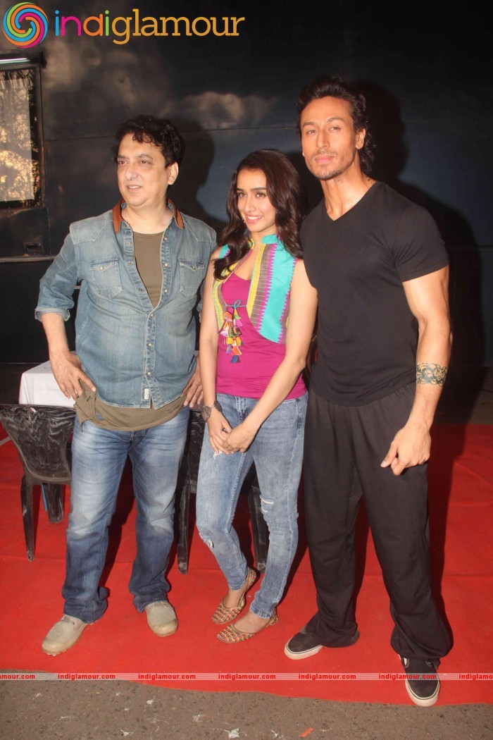 Media Interaction on Sets of Film Baaghi Event hd photo