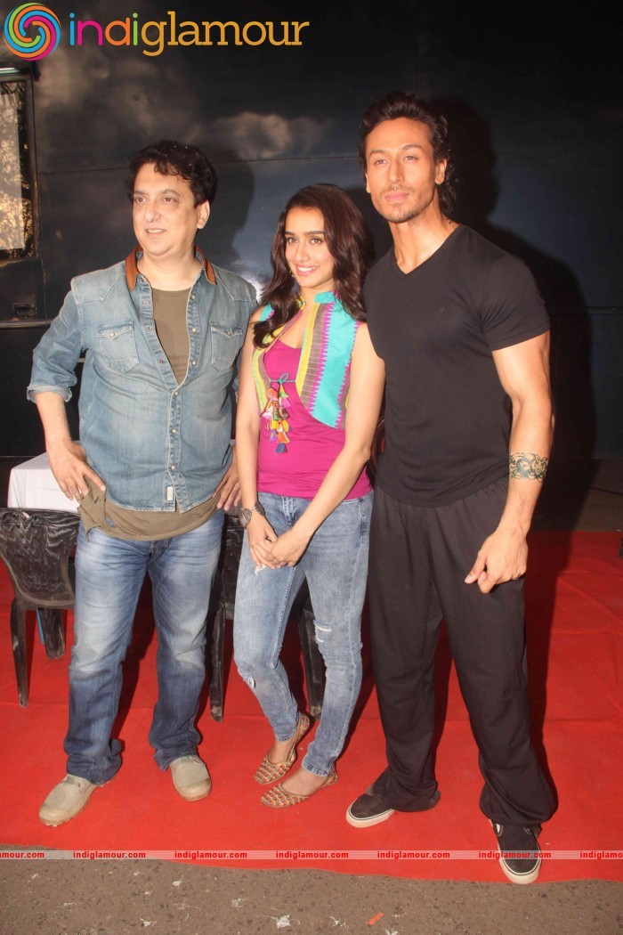 Media Interaction on Sets of Film Baaghi Event hd photo