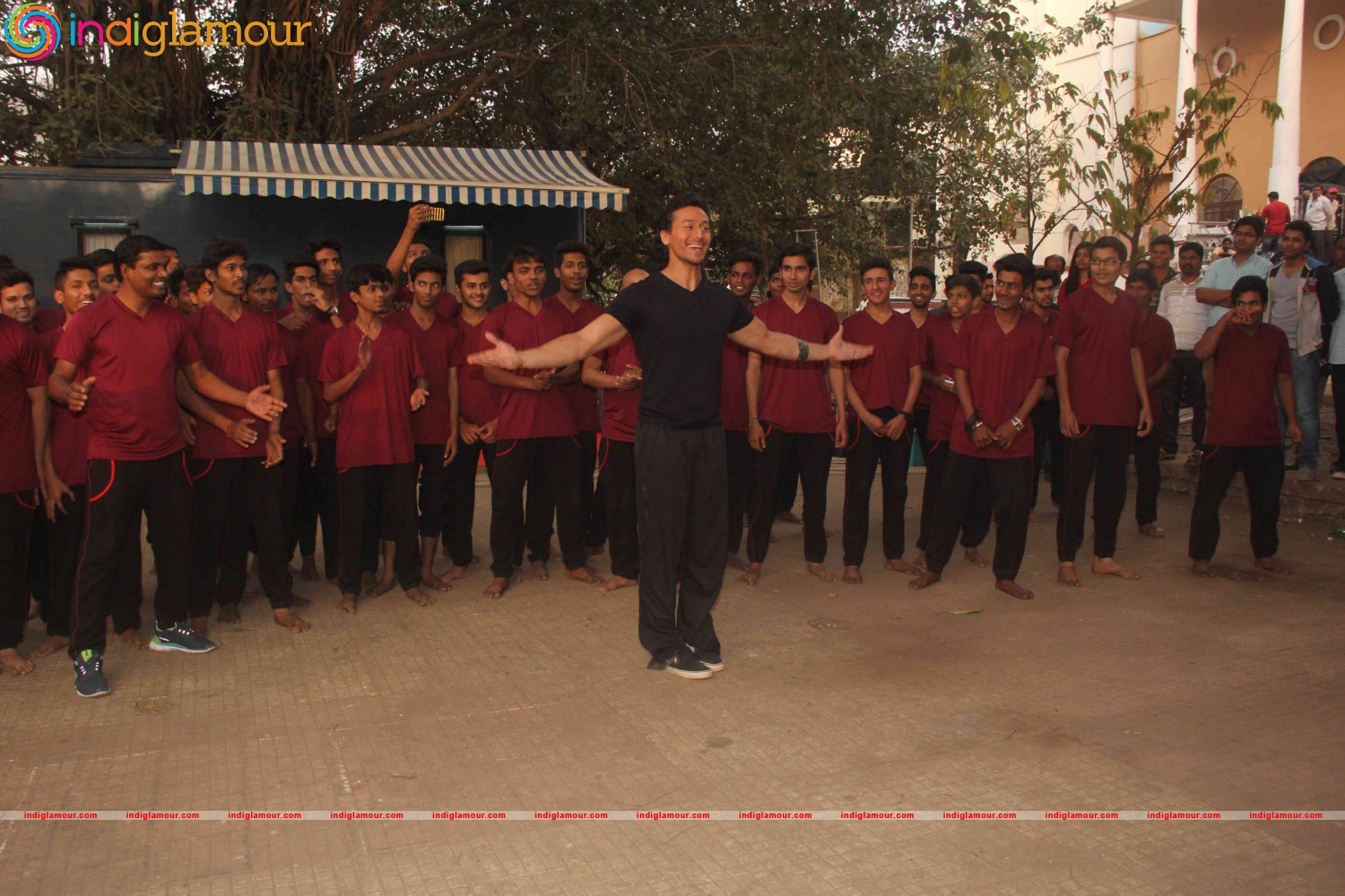 Media Interaction on Sets of Film Baaghi Event hd photo