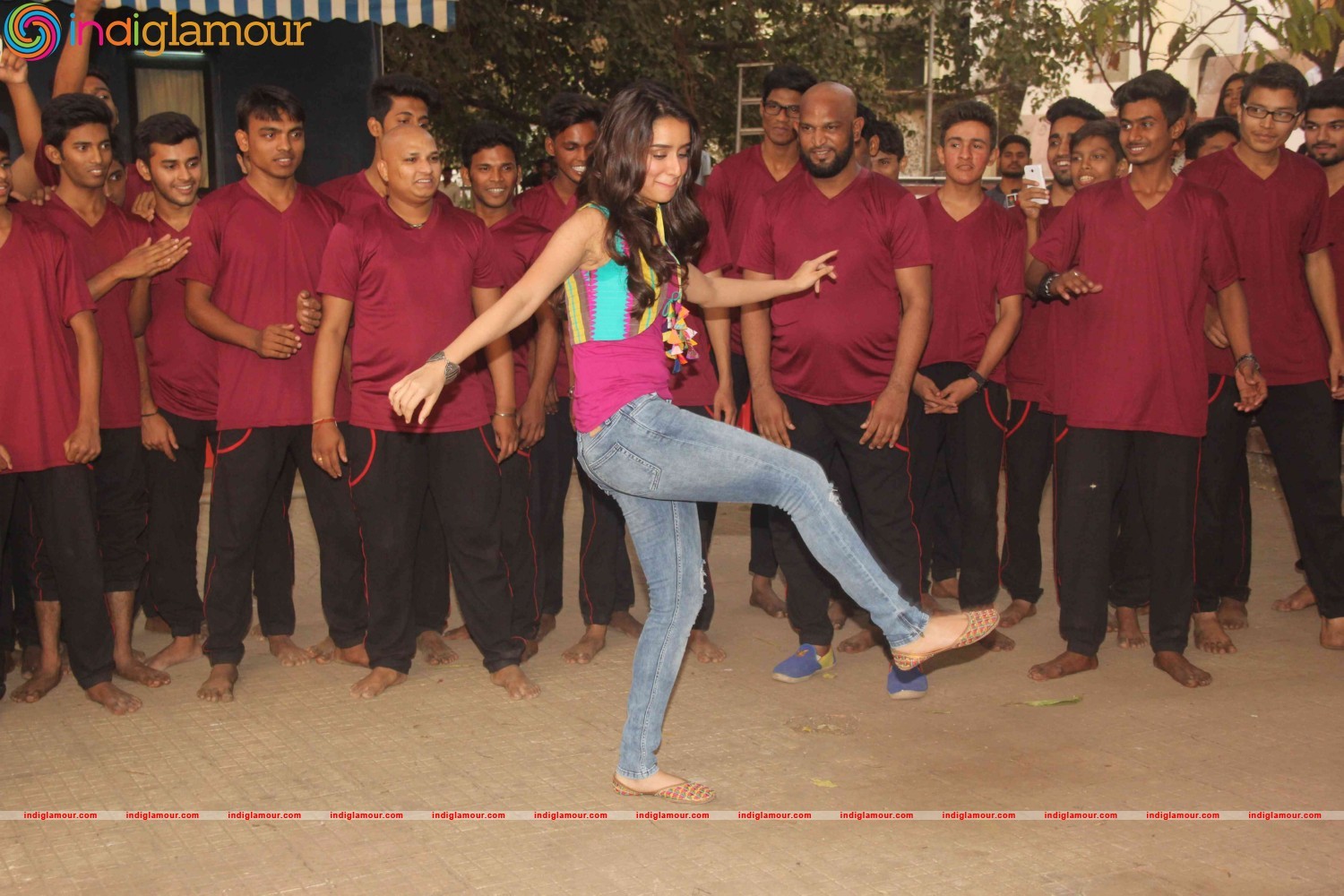 Media Interaction on Sets of Film Baaghi Event hd photo