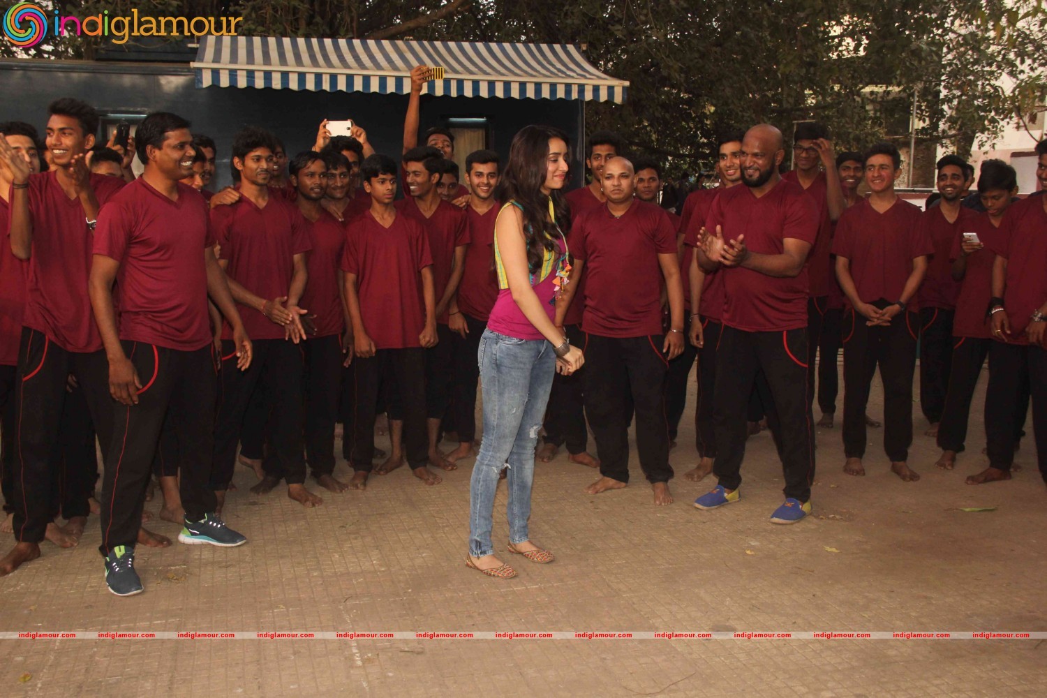 Media Interaction on Sets of Film Baaghi Event hd photo