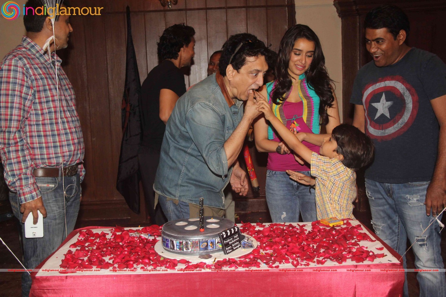 Media Interaction on Sets of Film Baaghi Event hd photo