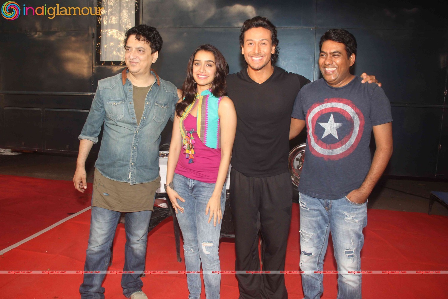 Media Interaction on Sets of Film Baaghi Event hd photo