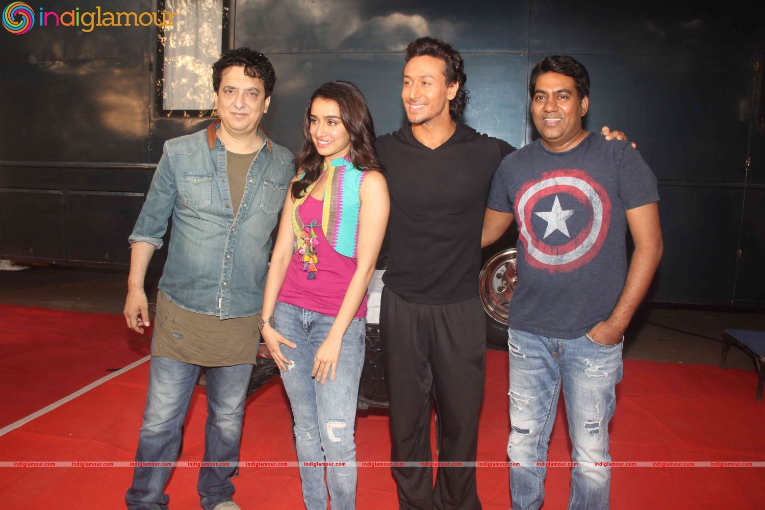 Media Interaction on Sets of Film Baaghi Event hd photo