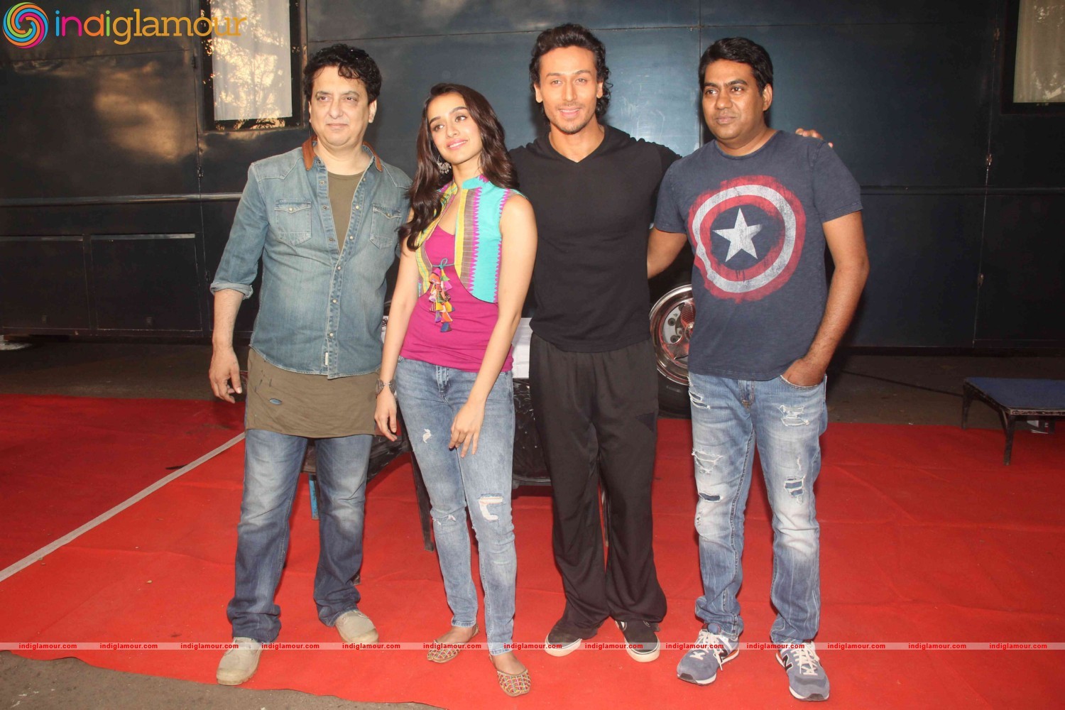 Media Interaction on Sets of Film Baaghi Event hd photo