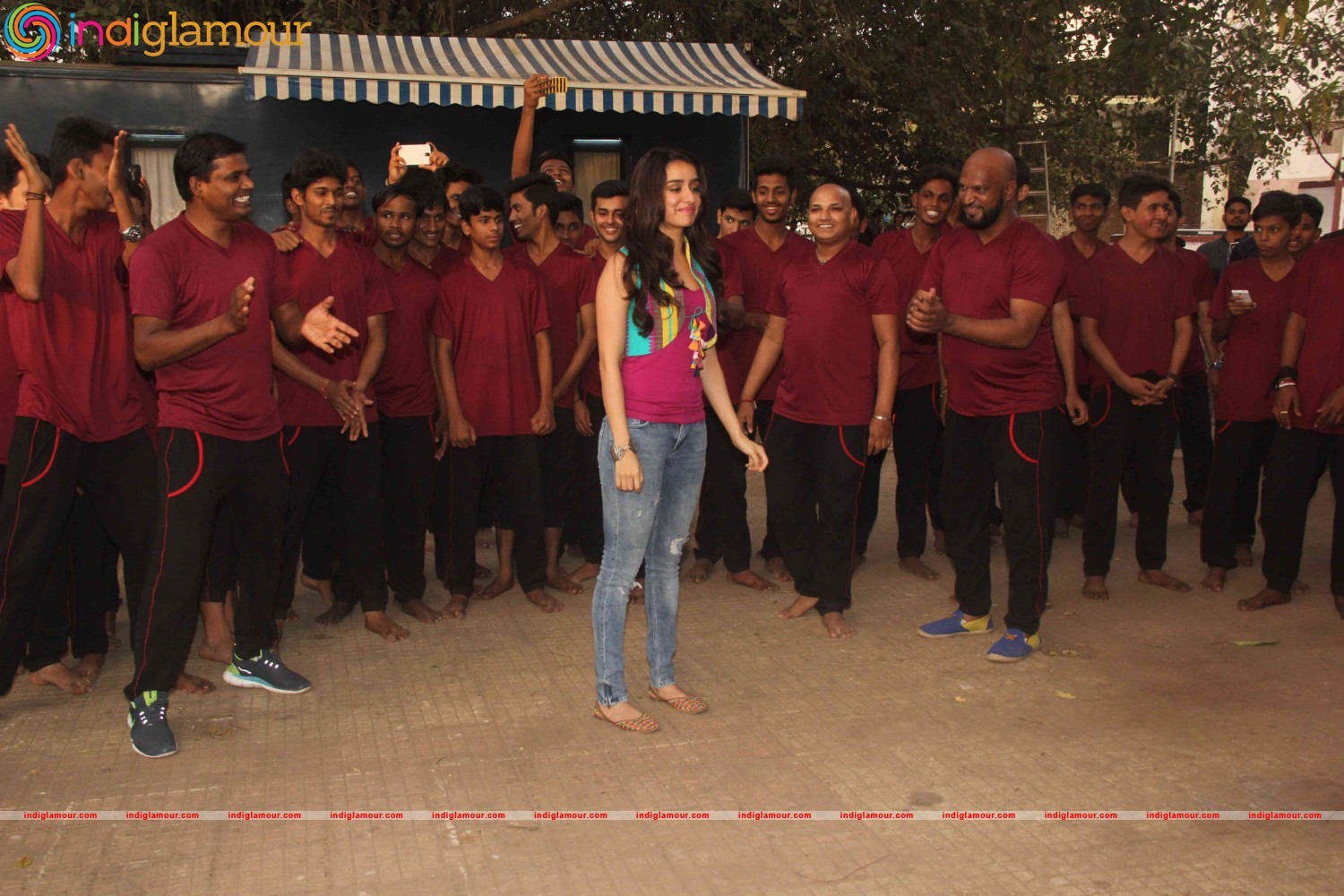 Media Interaction on Sets of Film Baaghi Event hd photo
