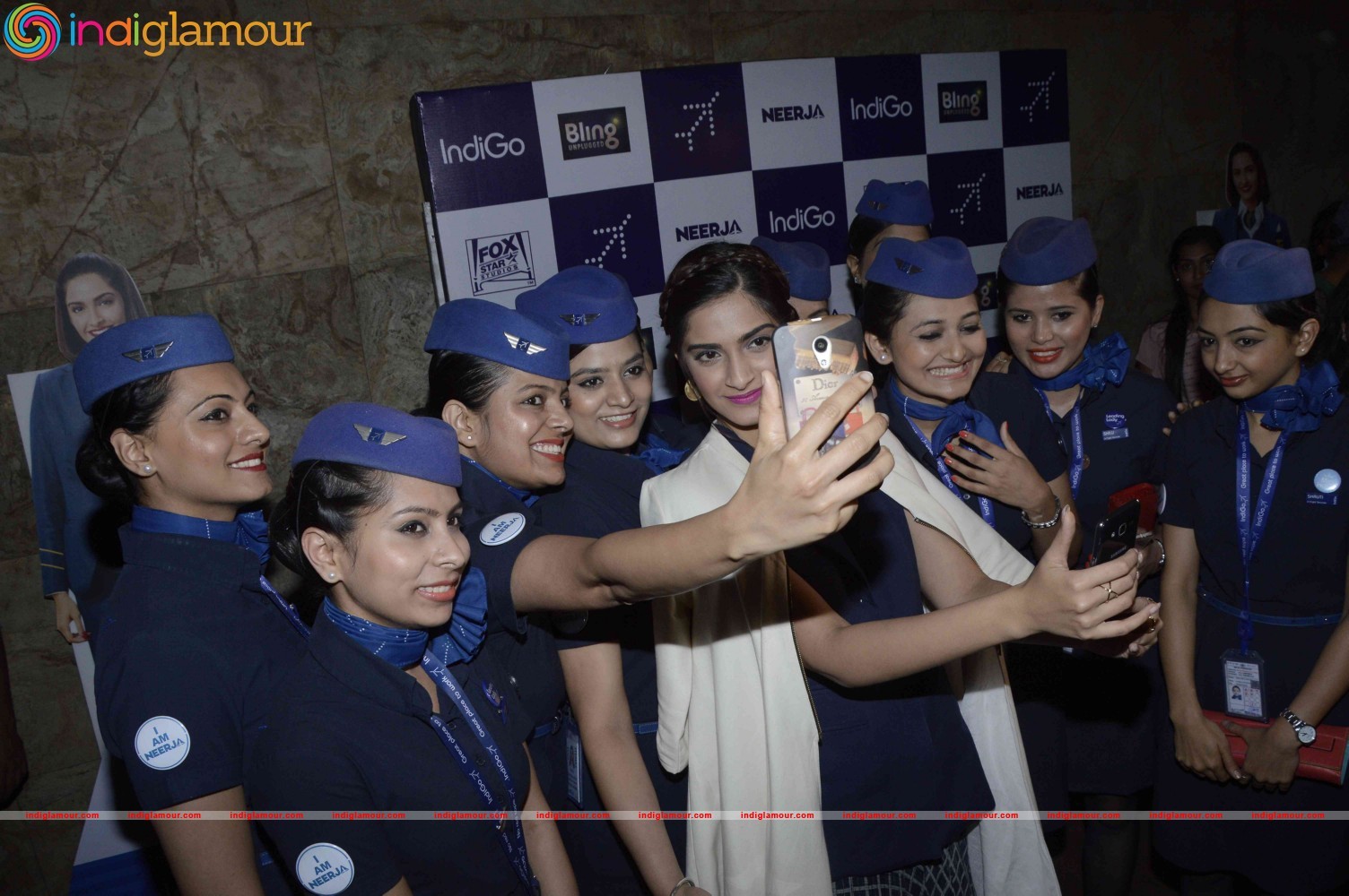 Special Screening of Film Neerja For The Airhostesses Event hd photo