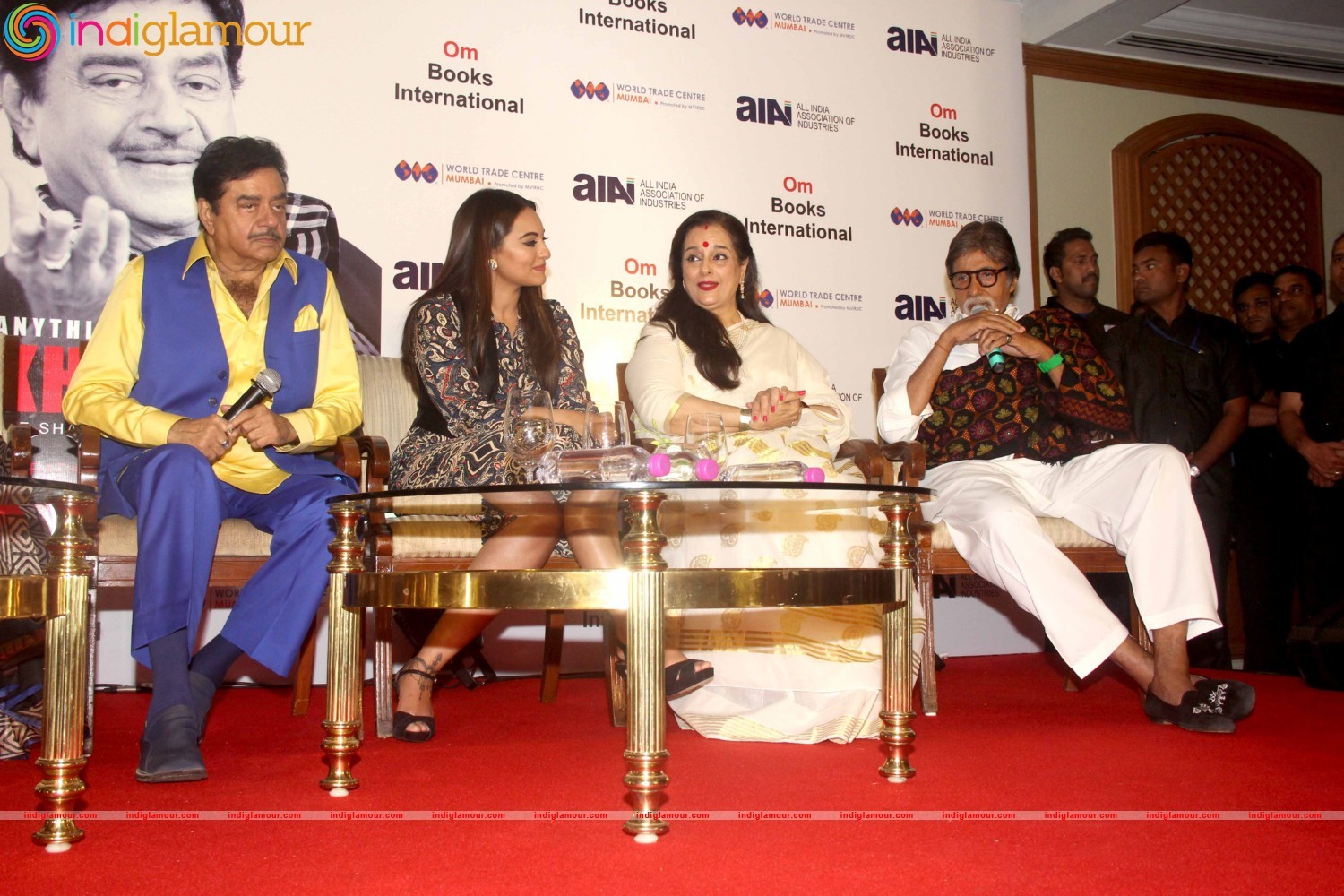 Launch of Shatrughan Sinha Biography Anything But Khamosh Event hd photo