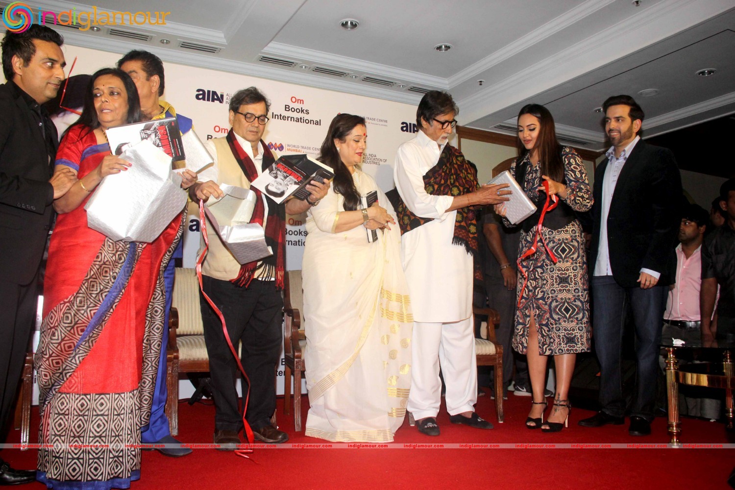 Launch of Shatrughan Sinha Biography Anything But Khamosh Event hd photo