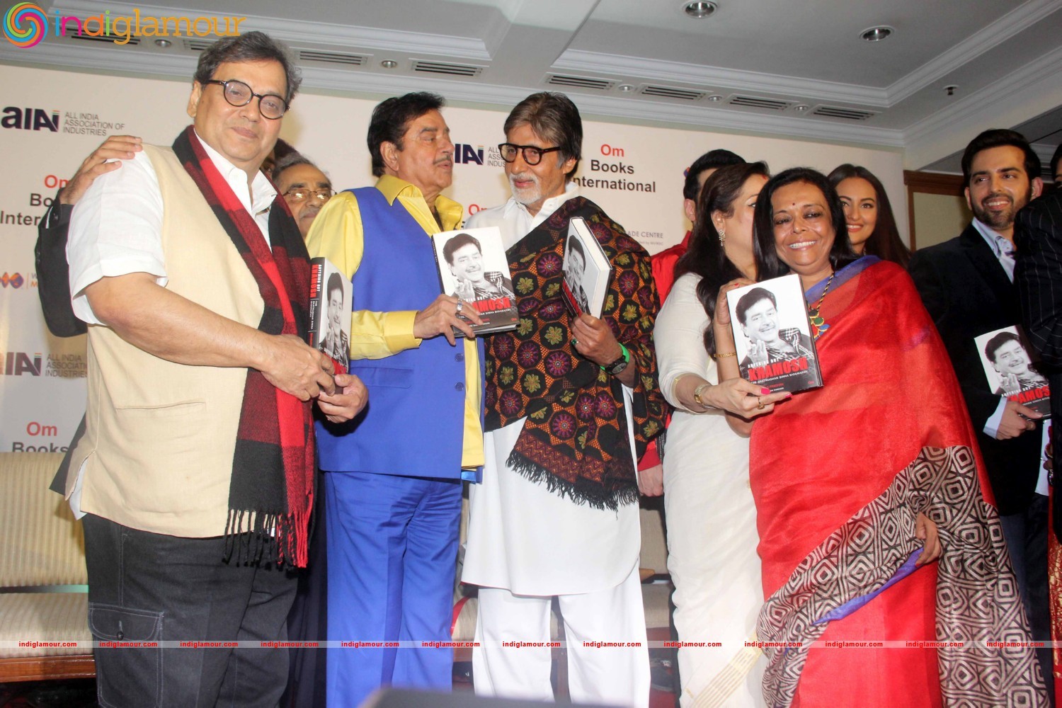 Launch of Shatrughan Sinha Biography Anything But Khamosh Event hd photo