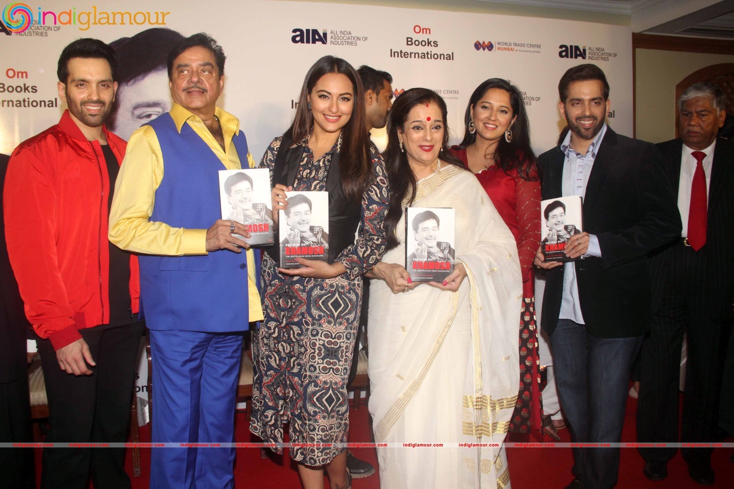Launch of Shatrughan Sinha Biography Anything But Khamosh Event hd photo