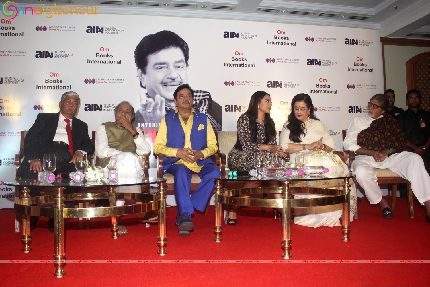 Launch of Shatrughan Sinha Biography Anything But Khamosh Event hd photo