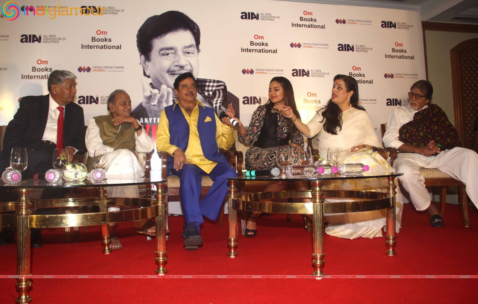 Launch of Shatrughan Sinha Biography Anything But Khamosh Event hd photo