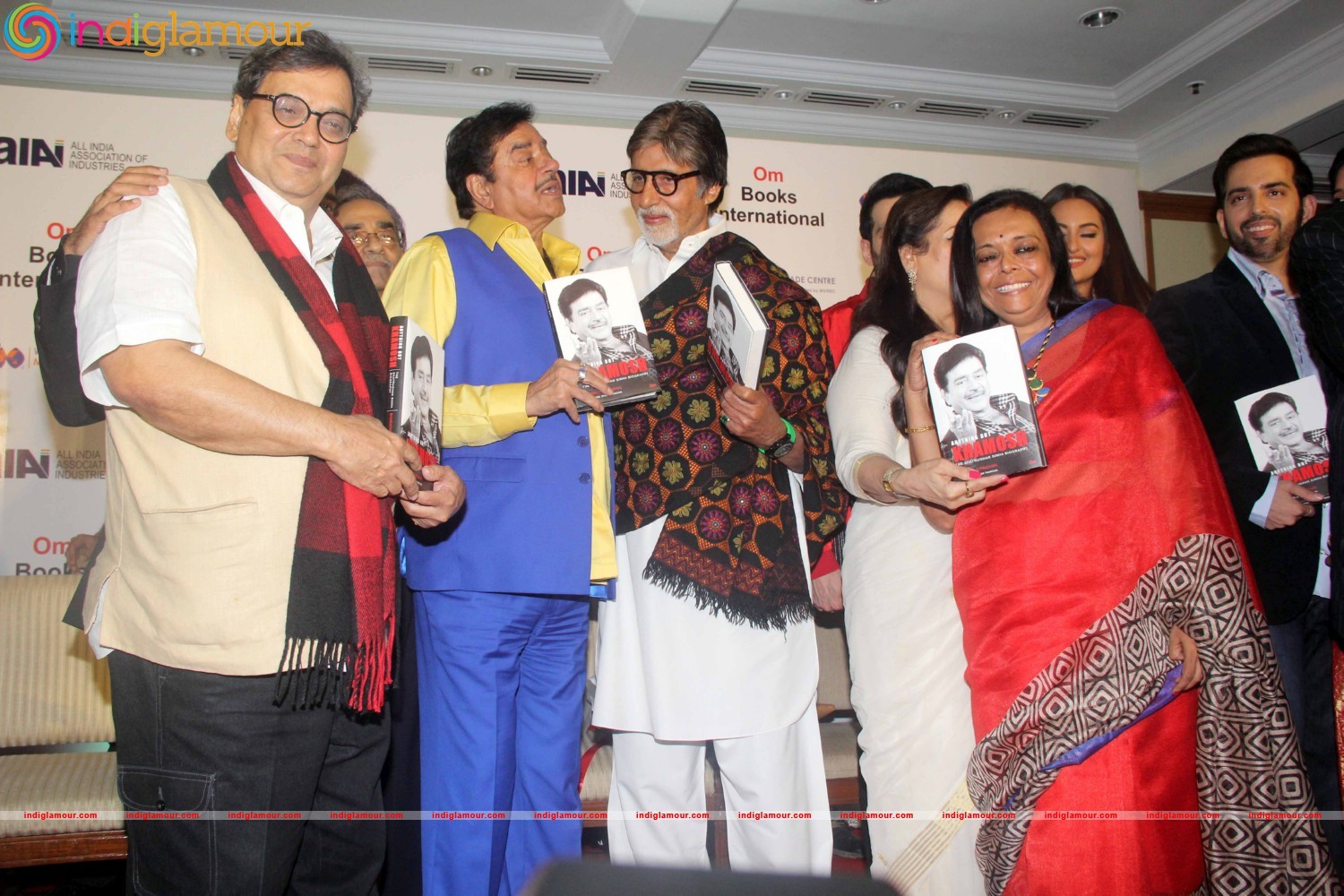 Launch of Shatrughan Sinha Biography Anything But Khamosh Event hd photo
