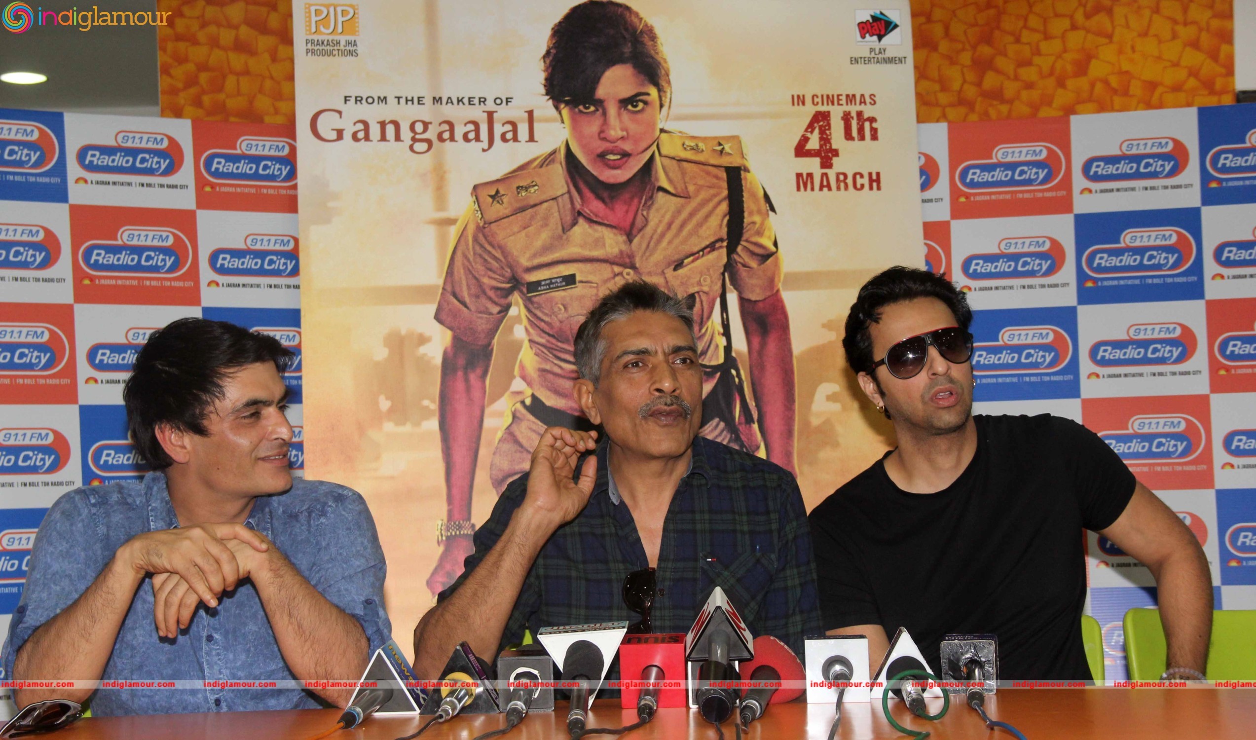 Second Song Launch of Jai Gangaajal Maya Thangi at Radio City Studio Mumbai Event hd photo