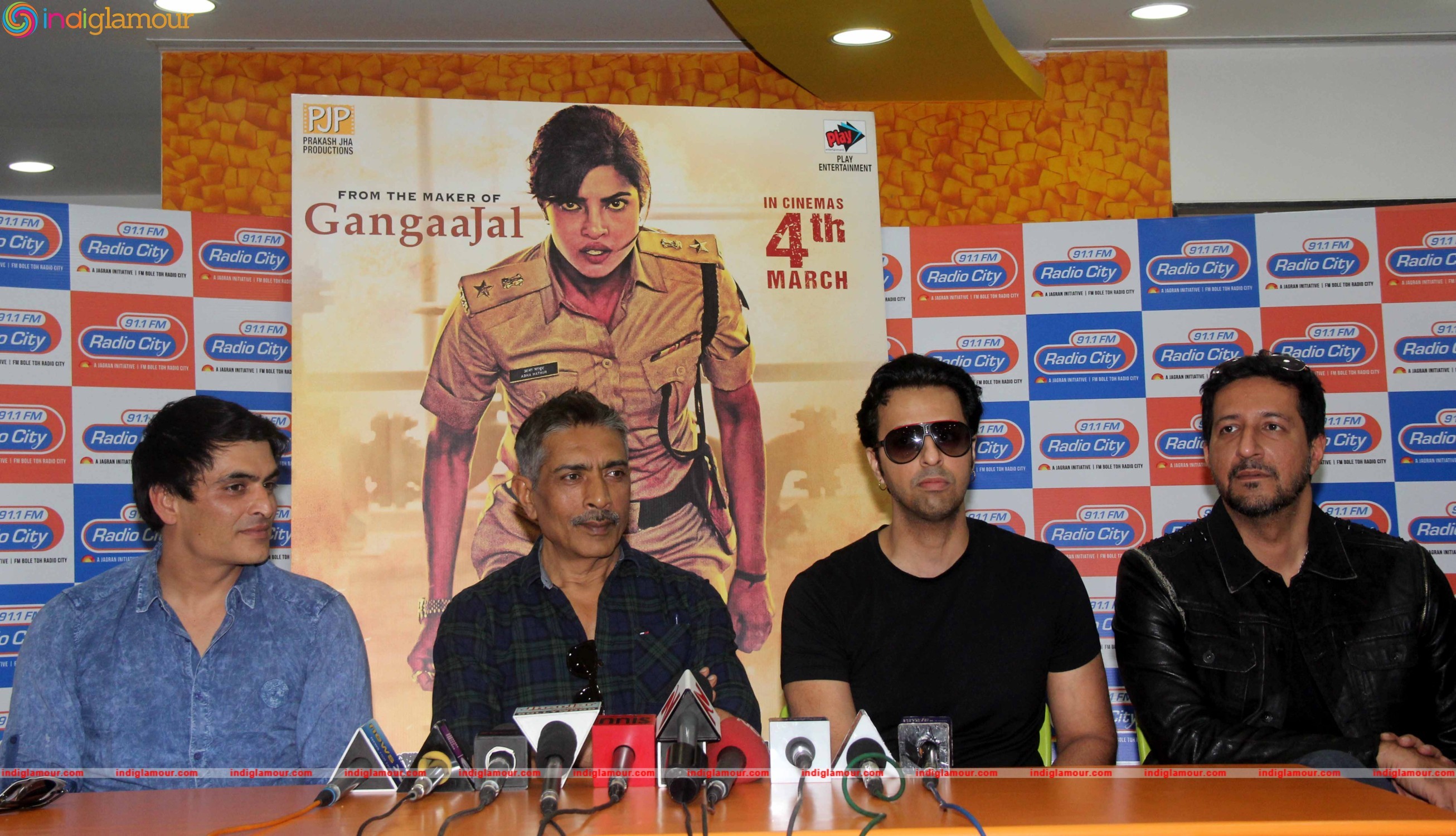 Second Song Launch of Jai Gangaajal Maya Thangi at Radio City Studio Mumbai Event hd photo