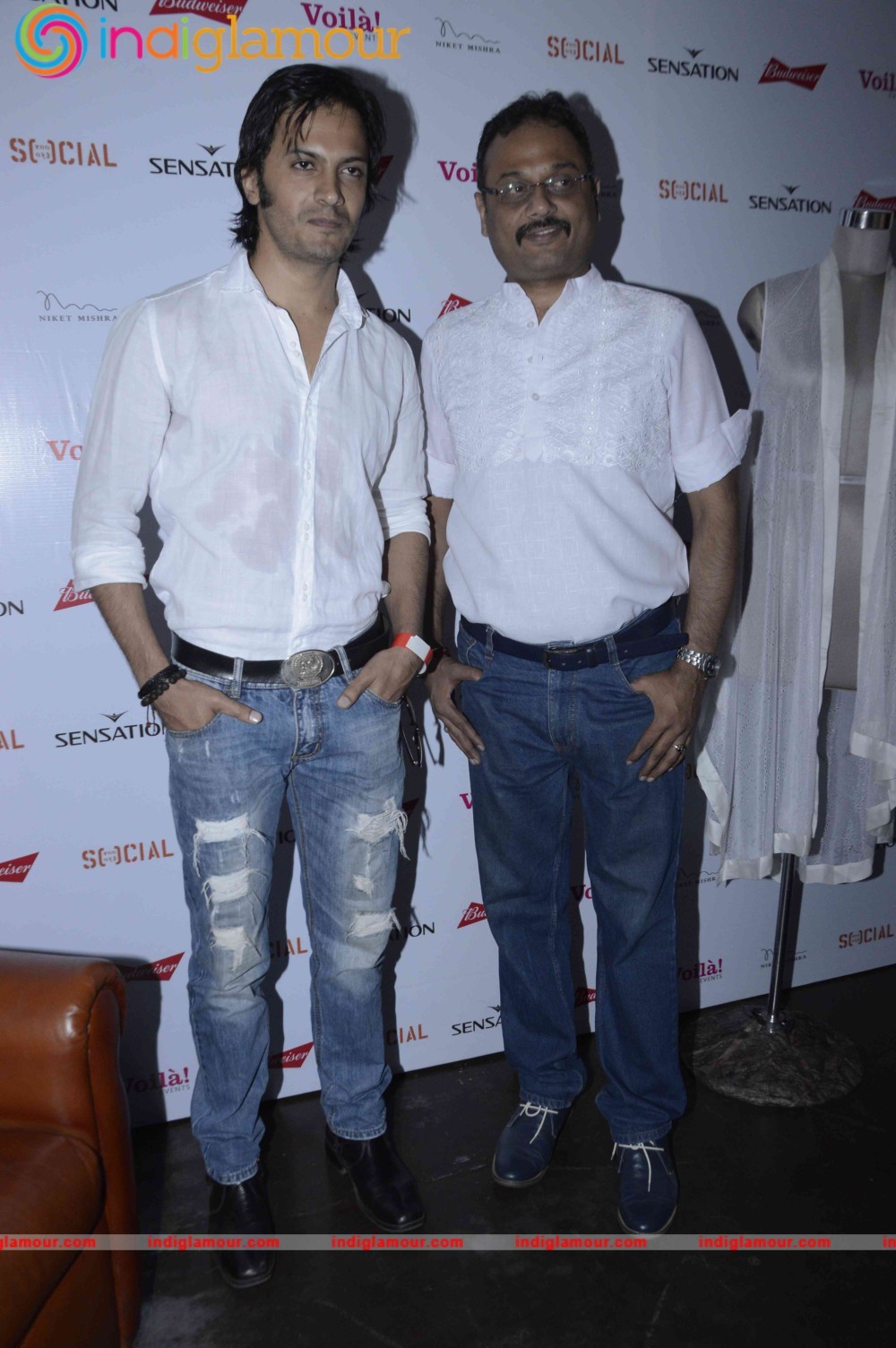 Unveiling of Niket Mishra New Design Sensation White Collection Event hd photo