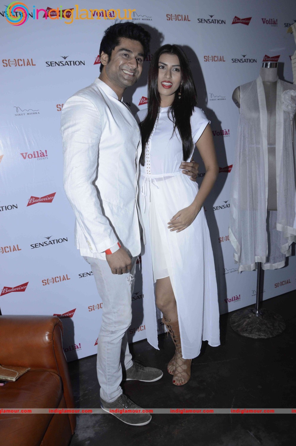 Unveiling of Niket Mishra New Design Sensation White Collection Event hd photo