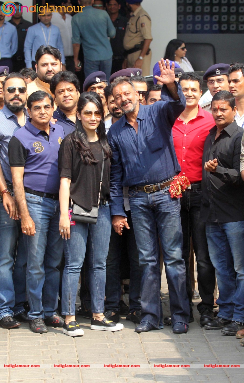 Sanjay Dutt Released from Yerawada Central Jail Event hd photo