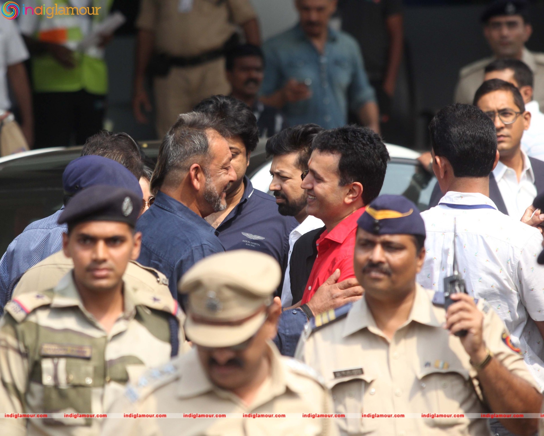 Sanjay Dutt Released from Yerawada Central Jail Event hd photo