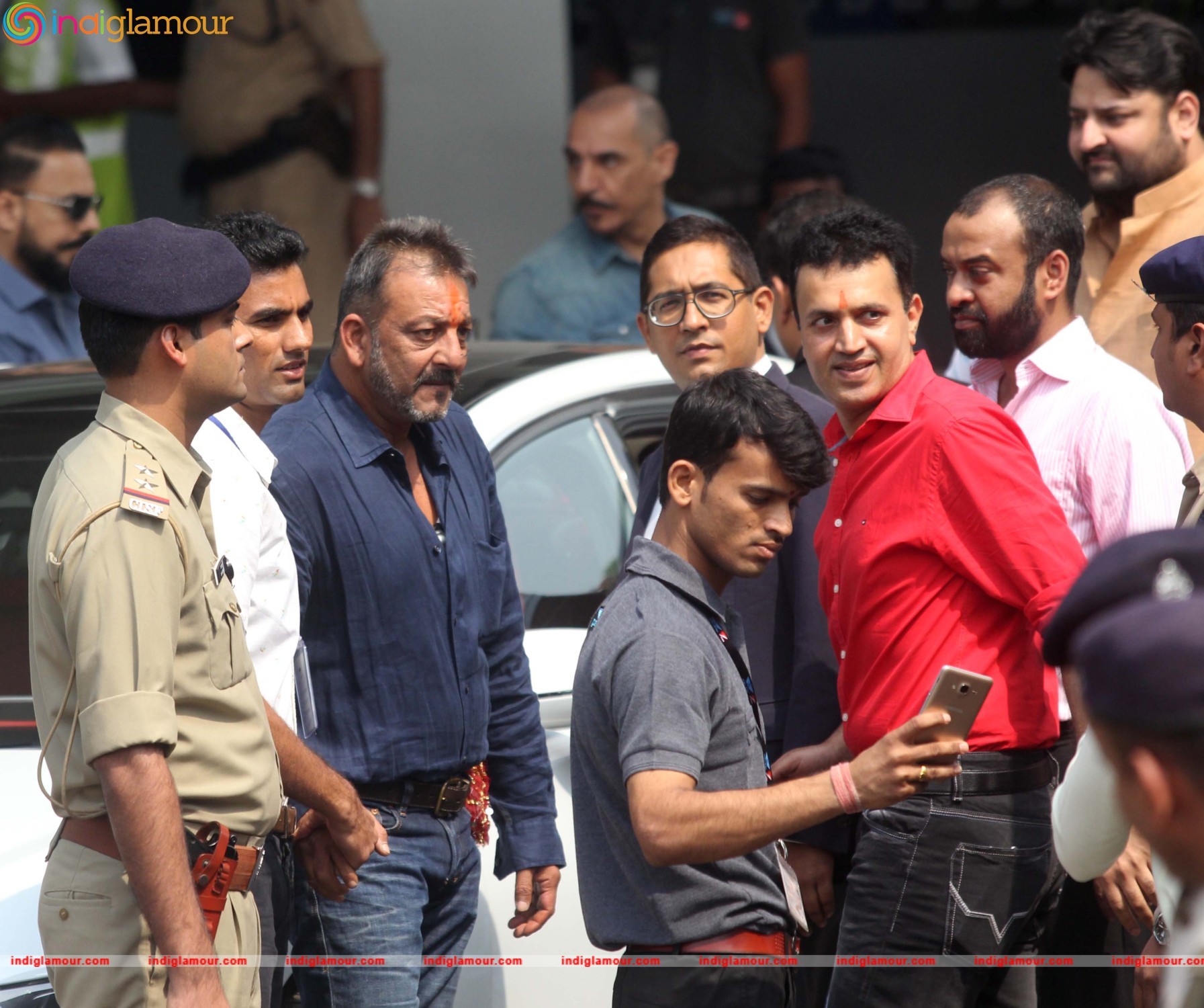 Sanjay Dutt Released from Yerawada Central Jail Event hd photo