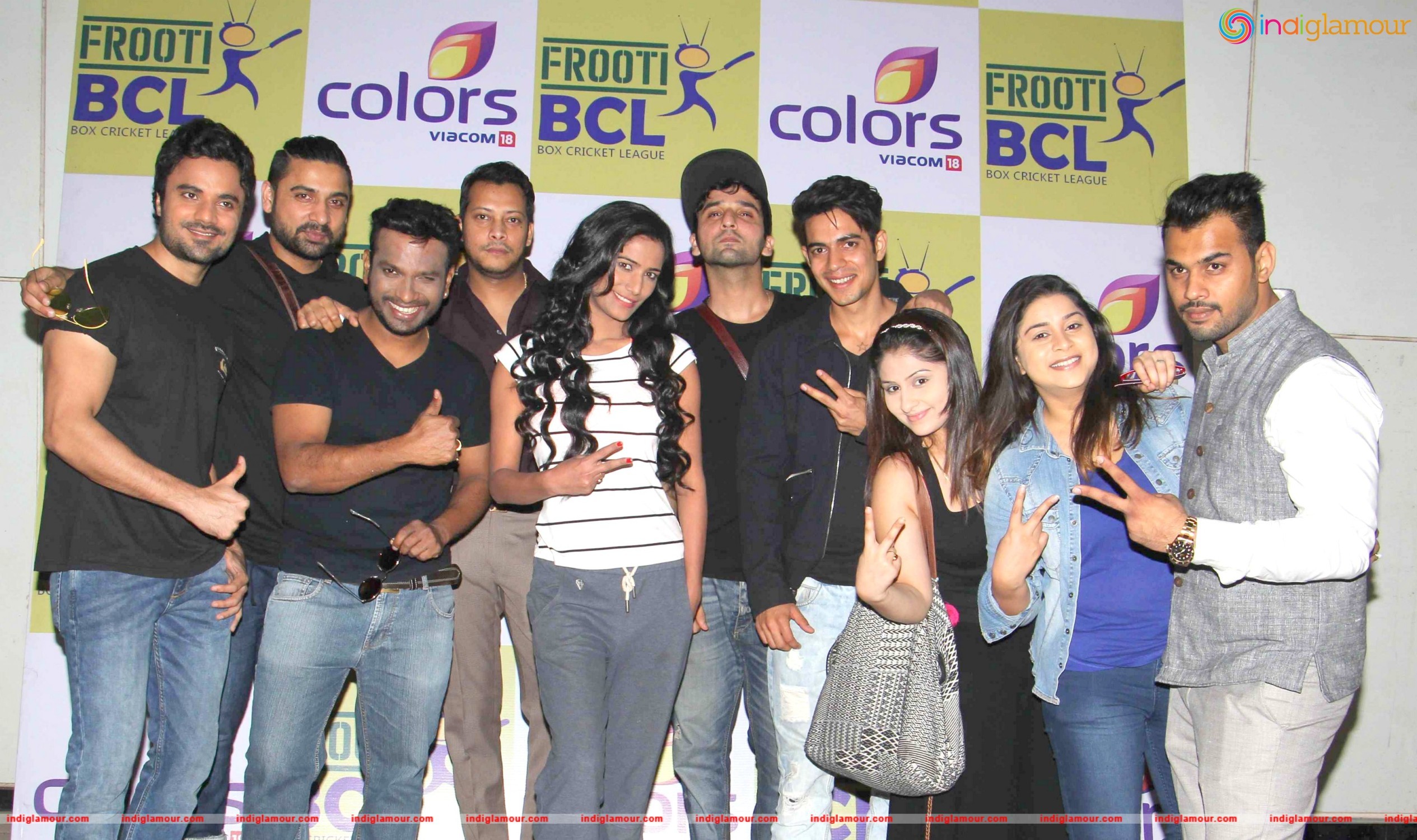 Team Rowdy Bangalore Made A Powerful Impact at the Curtain Raiser of Box Cricket League Event hd photo
